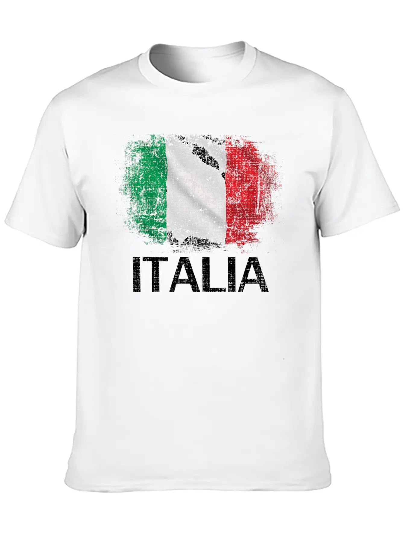 Italia Flag For Italy Italian Italiano Comfortable Minimalist Graphic Tee – Summer Style Essential