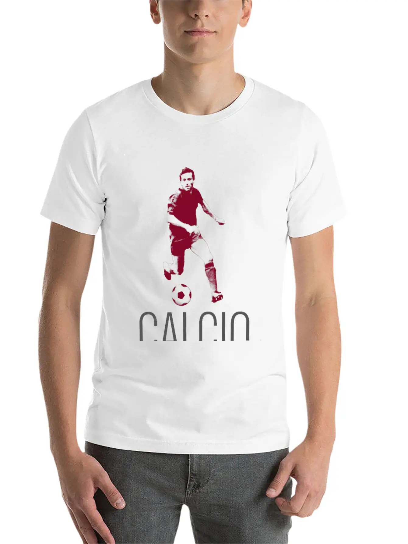 Italian Soccer Basic Graphic T-Shirt – Daily Comfort In Soft Cotton