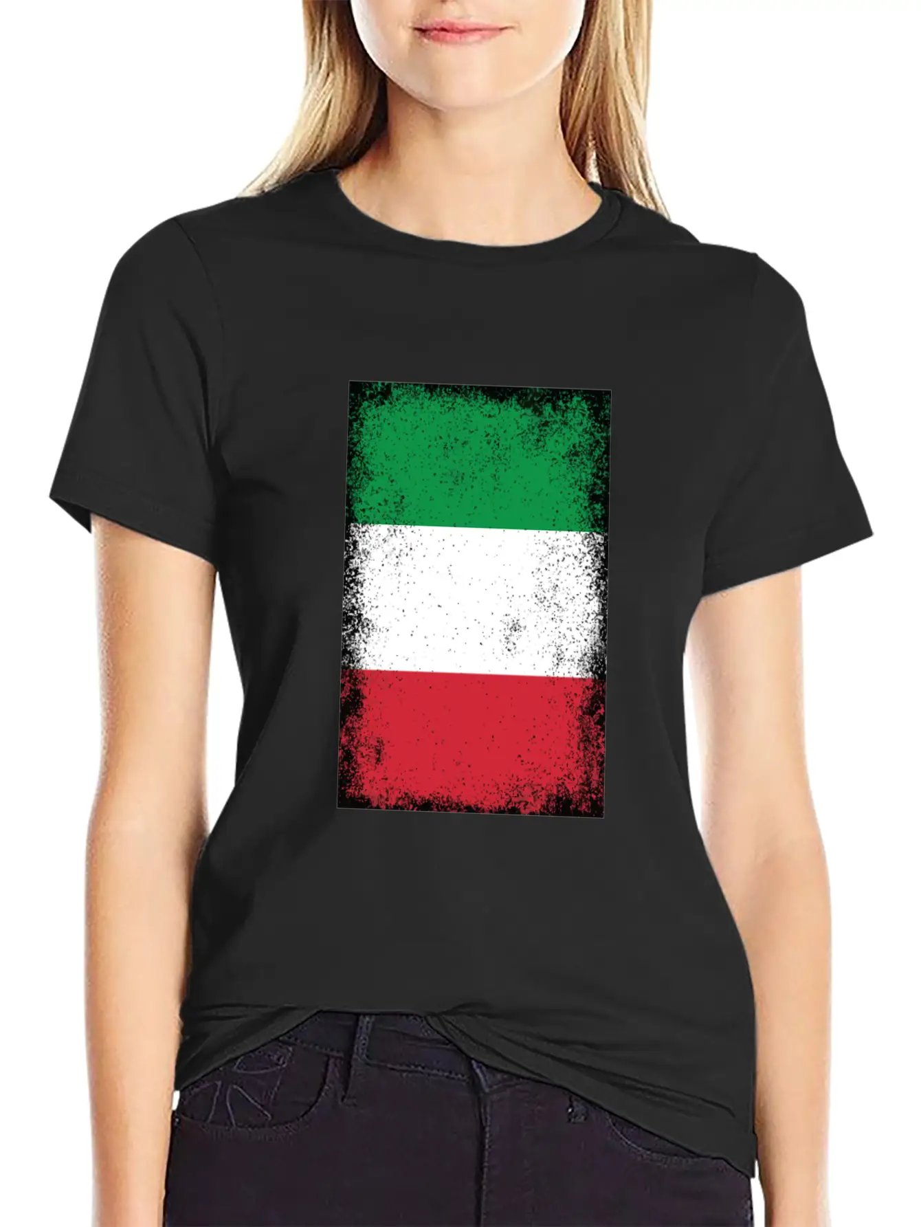 Italy Flag Italian Flag Italian Colours Stylish Everyday T-Shirt – Unisex Basic Cotton Tee