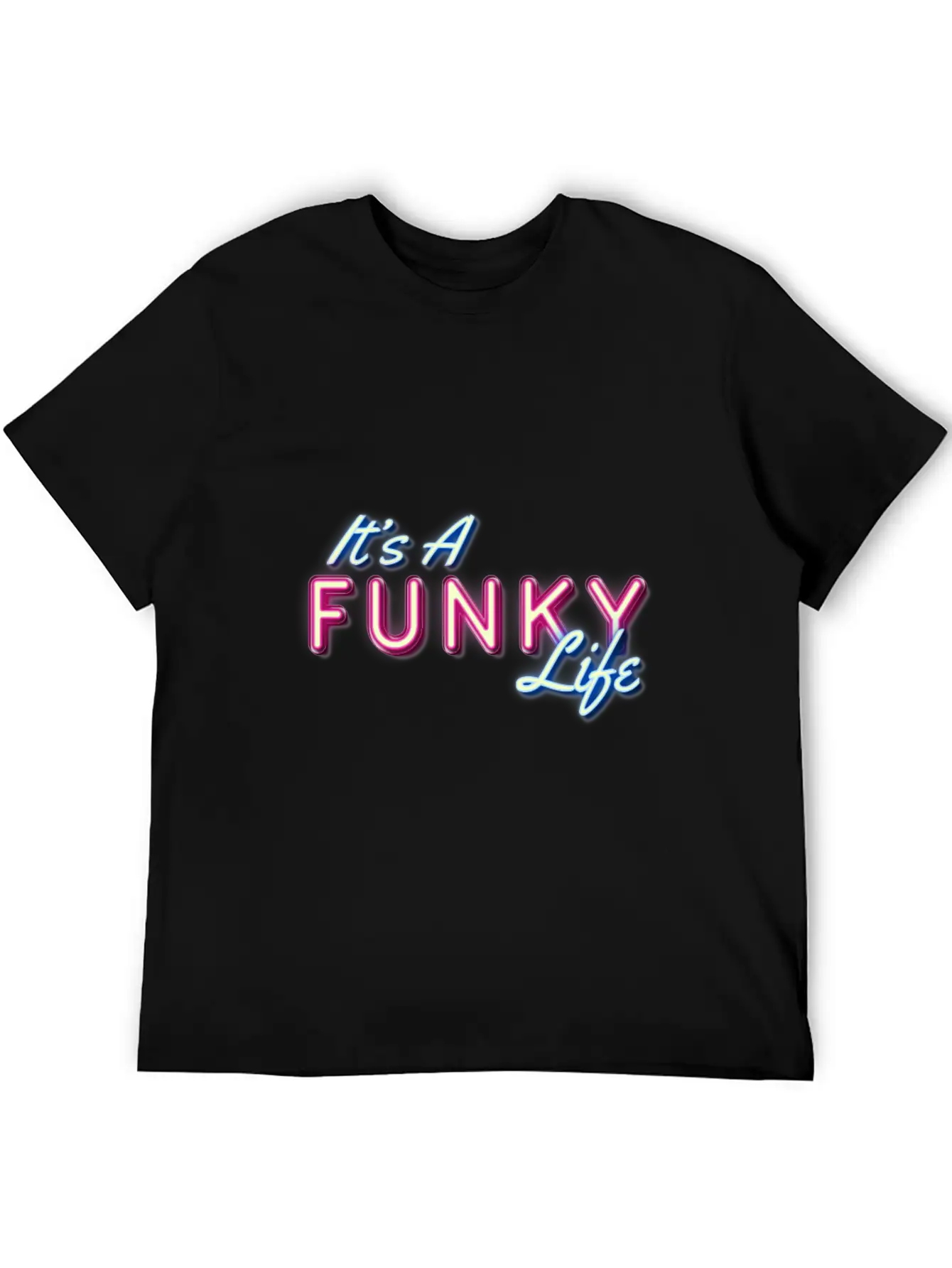 It's A Funky Life Relaxed Everyday Tee – Lightweight And Durable Cotton