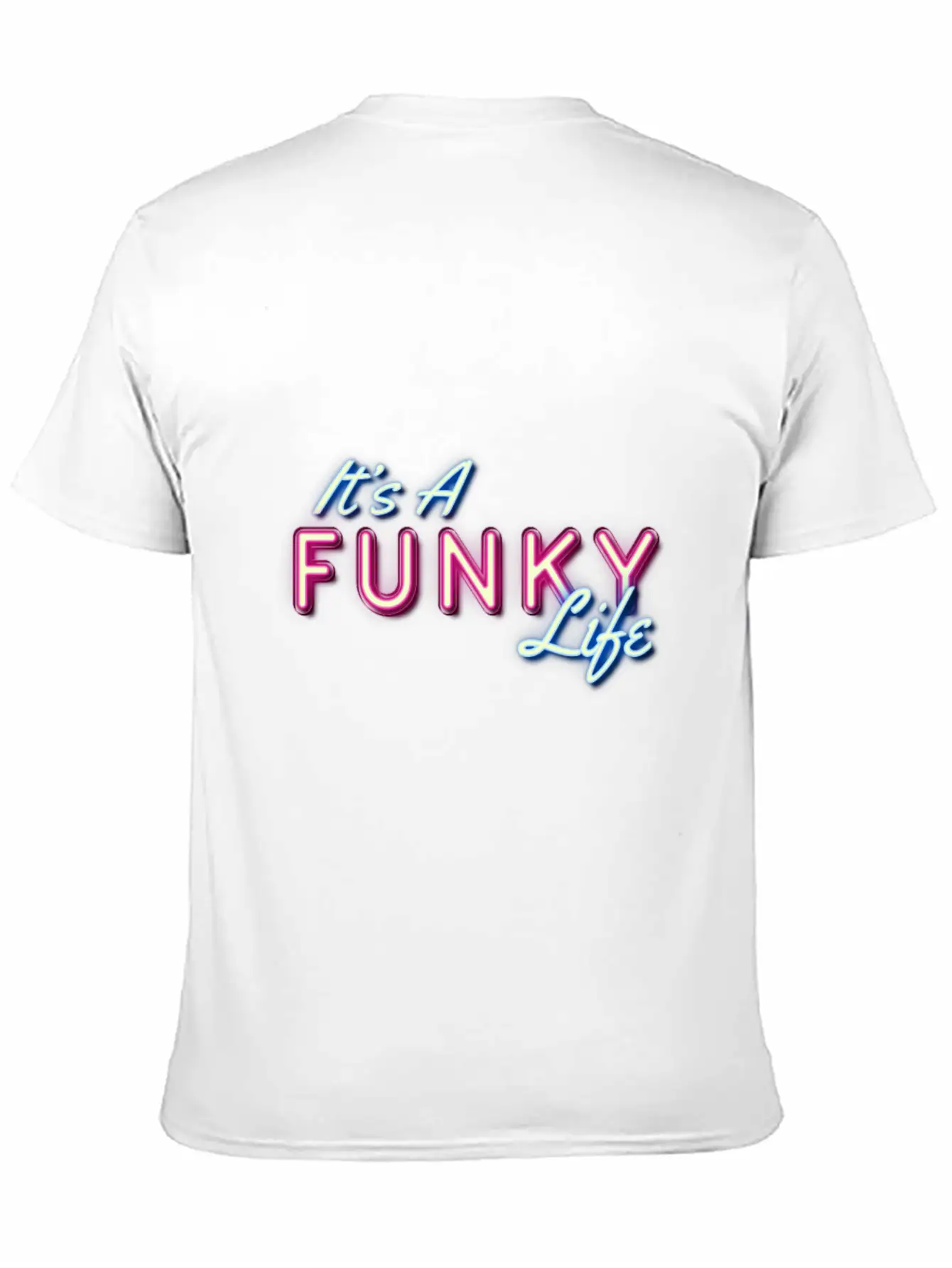 It's A Funky Life Relaxed Everyday Tee – Lightweight And Durable Cotton