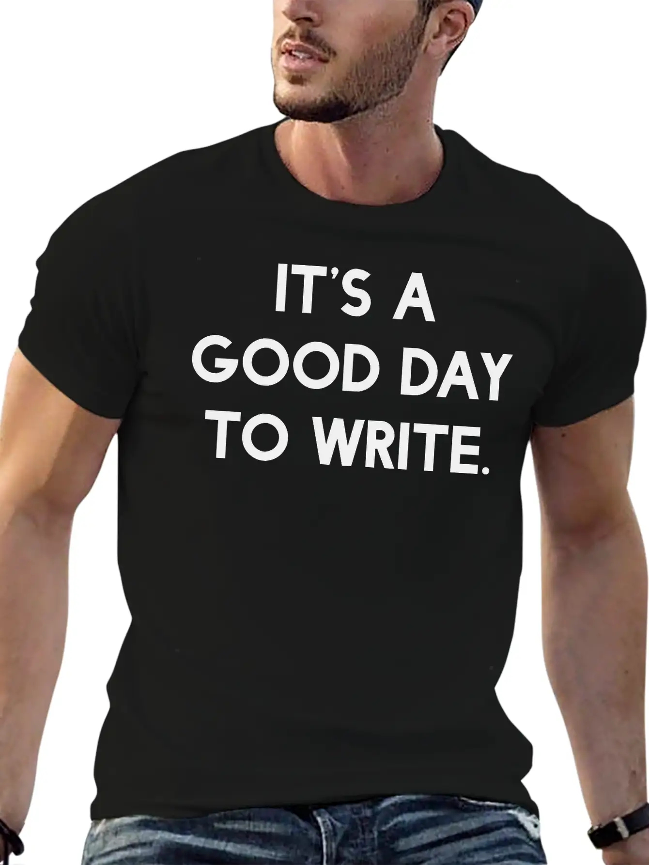 It's A Good Day To Write Stylish Everyday T-Shirt – Unisex Basic Cotton Tee
