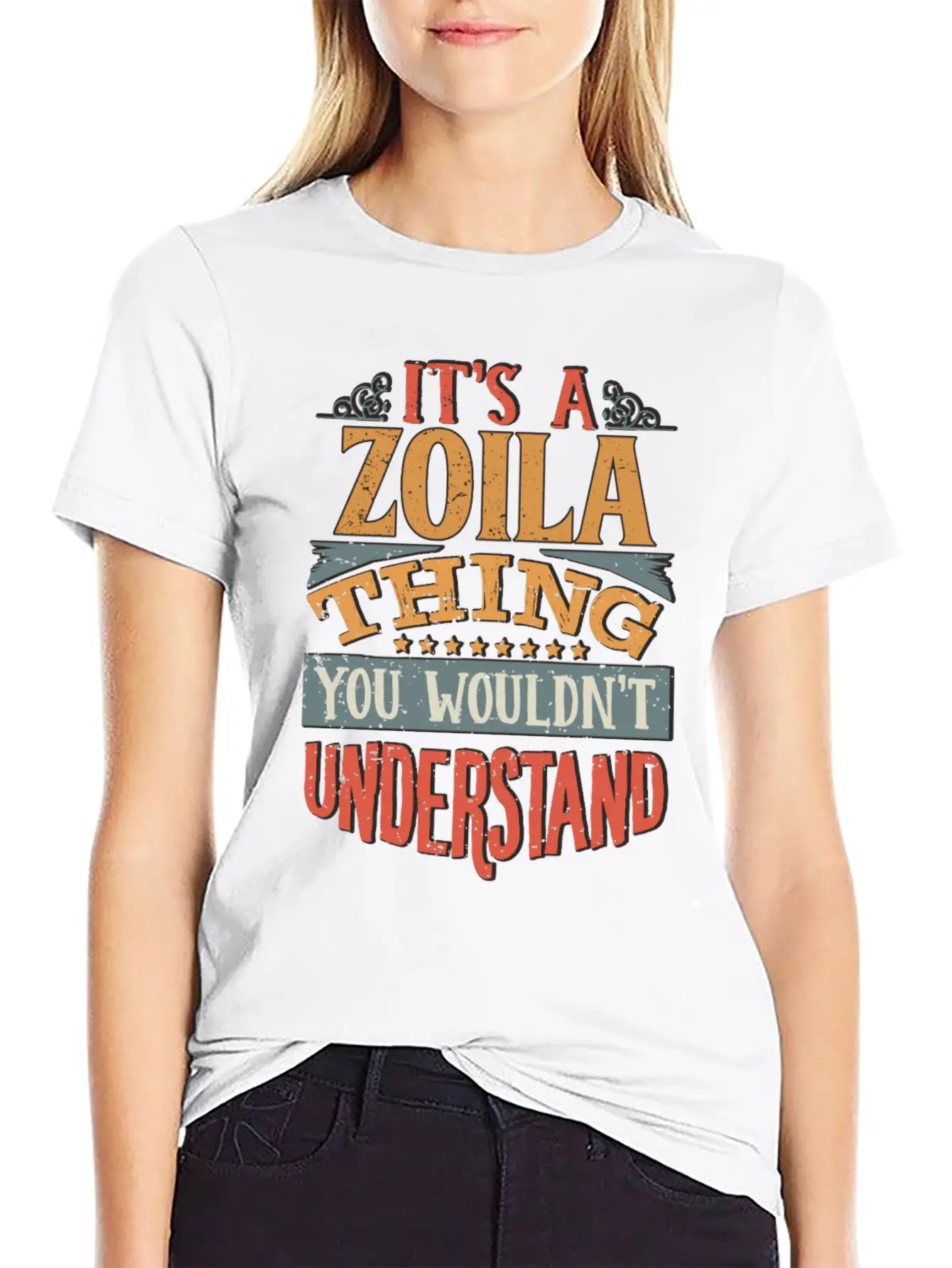 It's A Zoila Thing You Wouldnt Understand - Zoila Stylish Everyday T-Shirt – Unisex Basic Cotton Tee