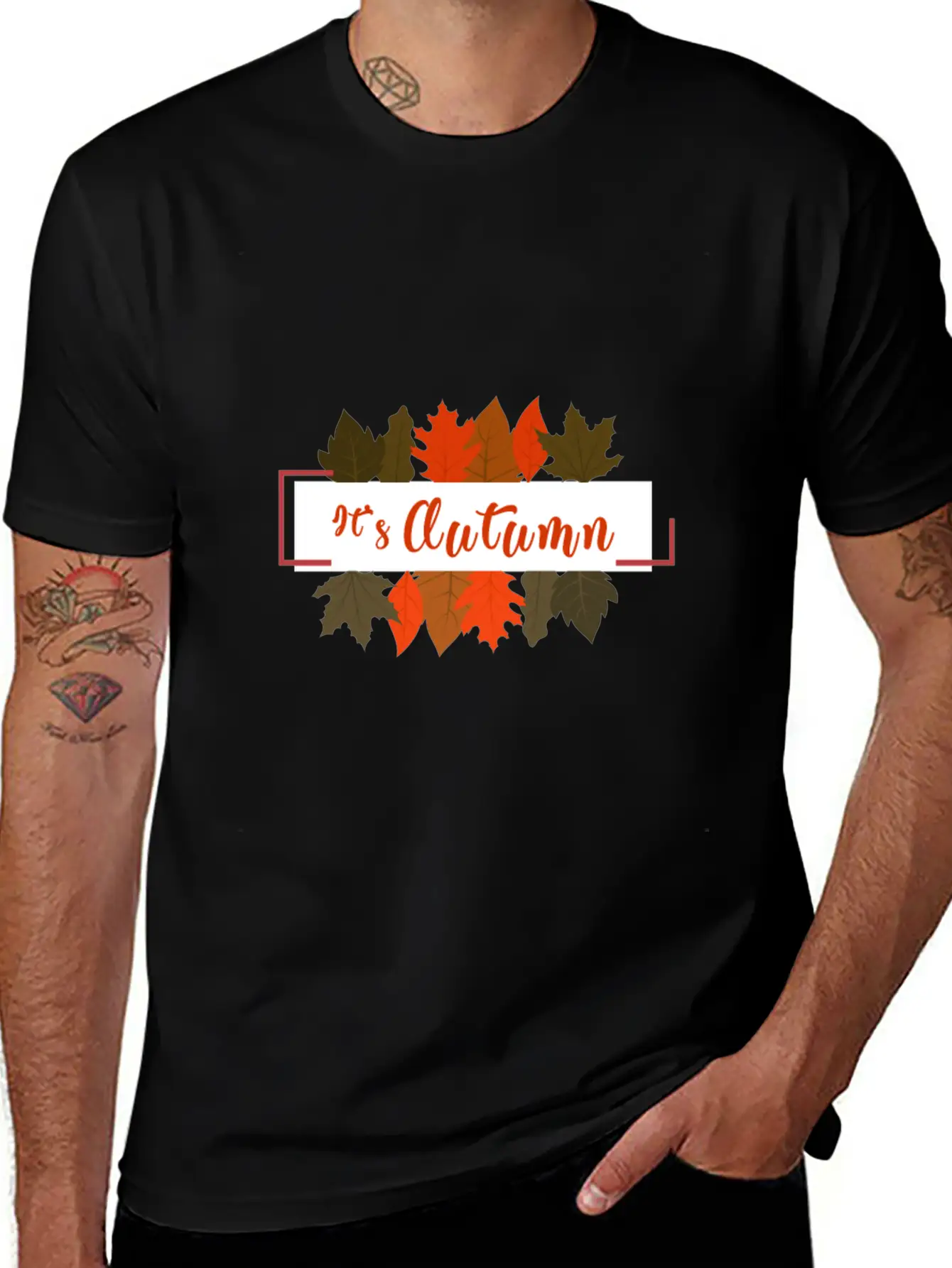 It´s Autumn Unisex Casual T-Shirt – Clean Design For Daily Comfort