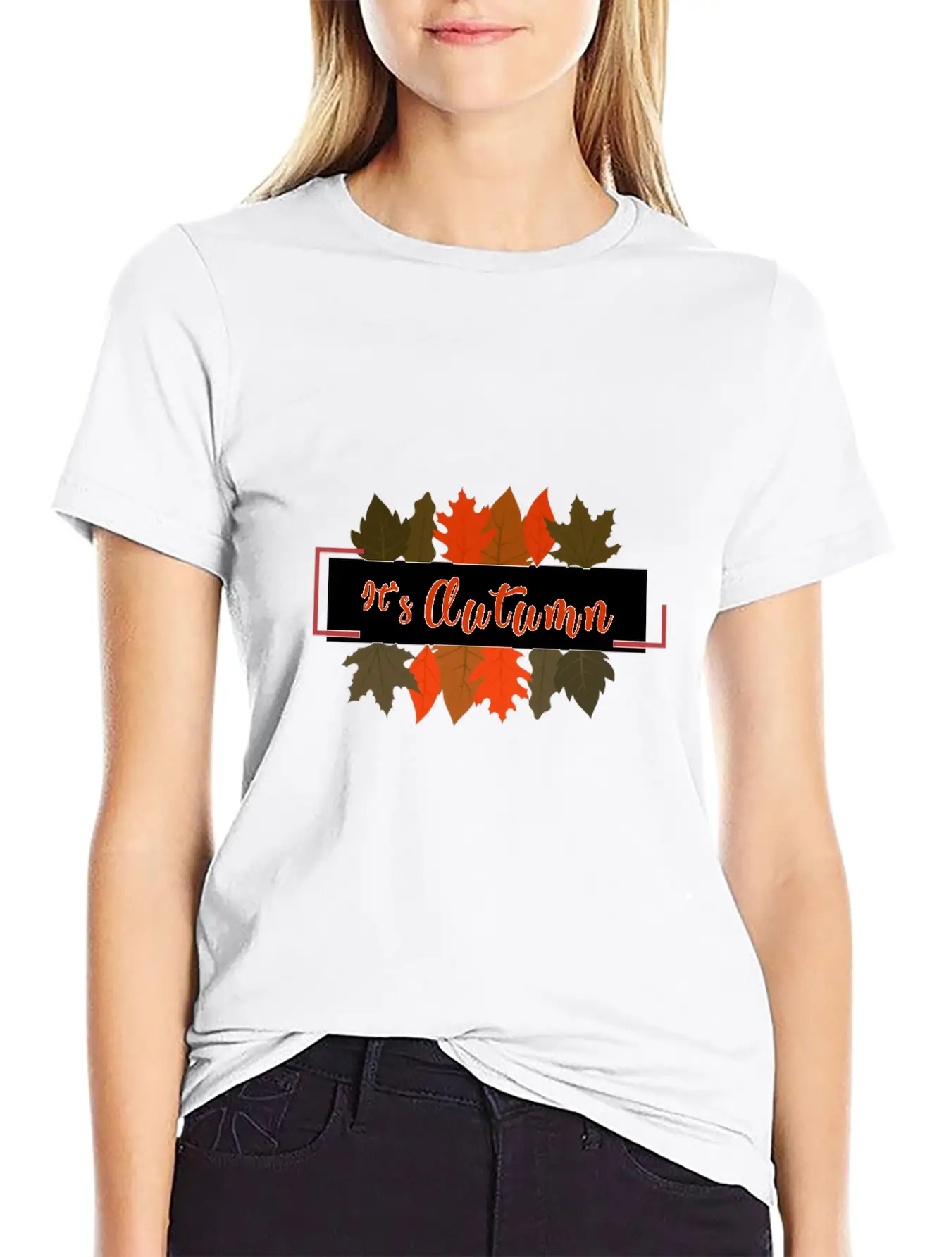It´s Autumn Unisex Casual T-Shirt – Clean Design For Daily Comfort