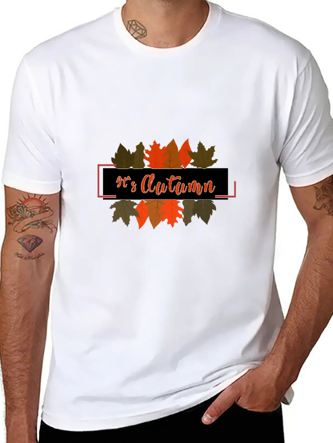 It´s Autumn Unisex Casual T-Shirt – Clean Design For Daily Comfort