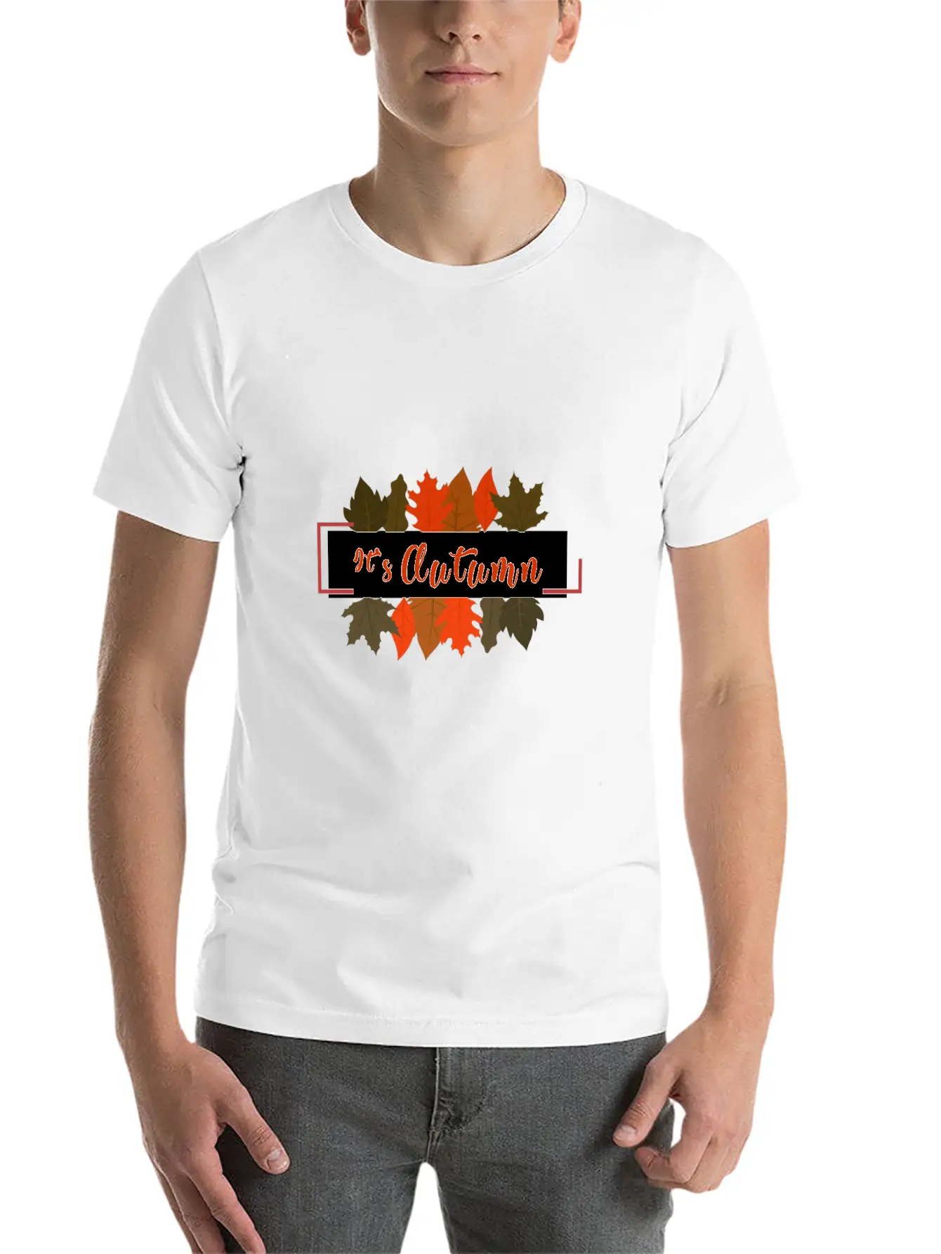 It´s Autumn Unisex Casual T-Shirt – Clean Design For Daily Comfort