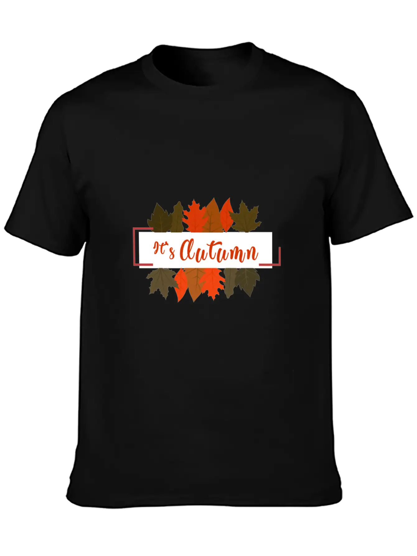 It´s Autumn Unisex Casual T-Shirt – Clean Design For Daily Comfort