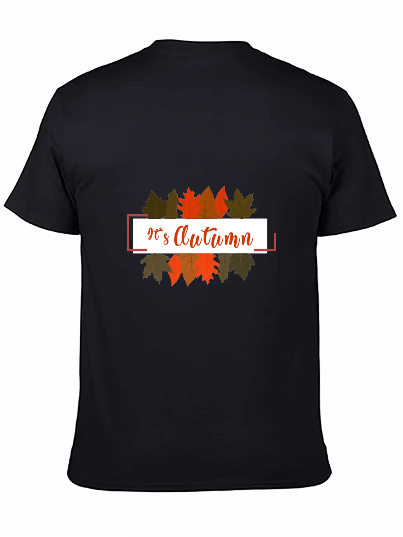It´s Autumn Unisex Casual T-Shirt – Clean Design For Daily Comfort