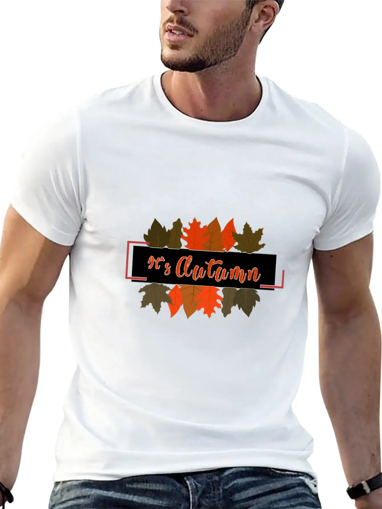 It´s Autumn Unisex Casual T-Shirt – Clean Design For Daily Comfort