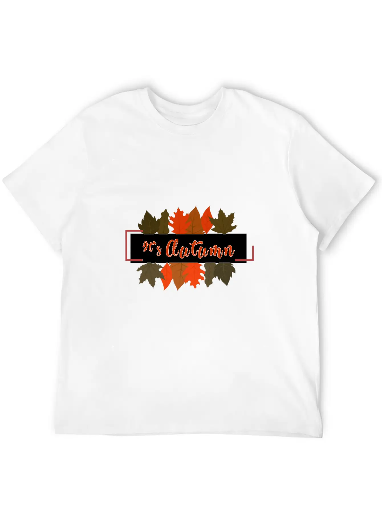 It´s Autumn Unisex Casual T-Shirt – Clean Design For Daily Comfort