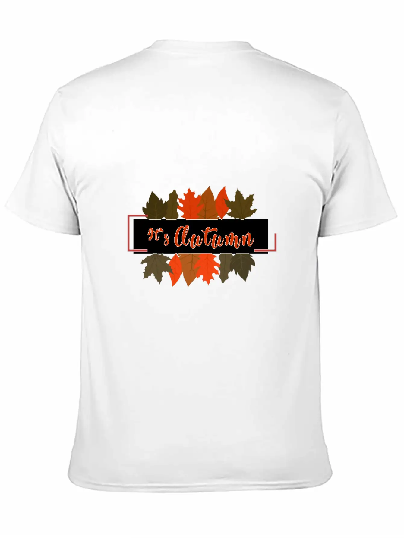 It´s Autumn Unisex Casual T-Shirt – Clean Design For Daily Comfort