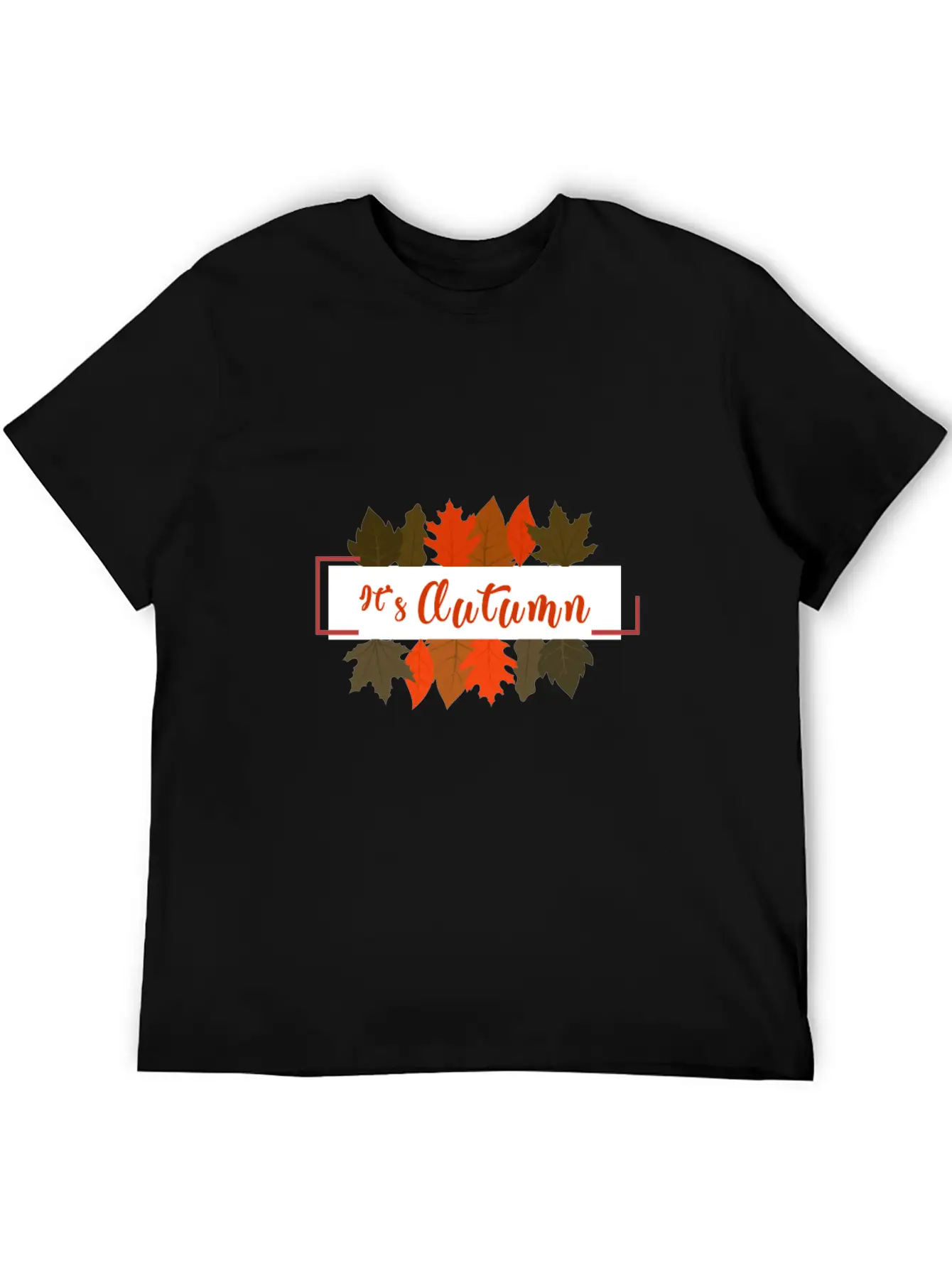 It´s Autumn Unisex Casual T-Shirt – Clean Design For Daily Comfort