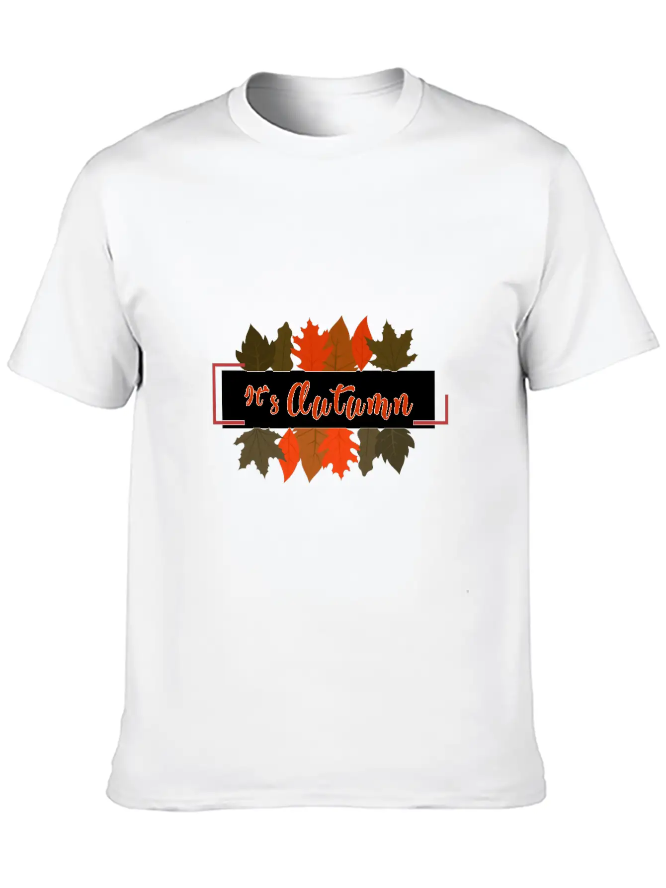 It´s Autumn Unisex Casual T-Shirt – Clean Design For Daily Comfort