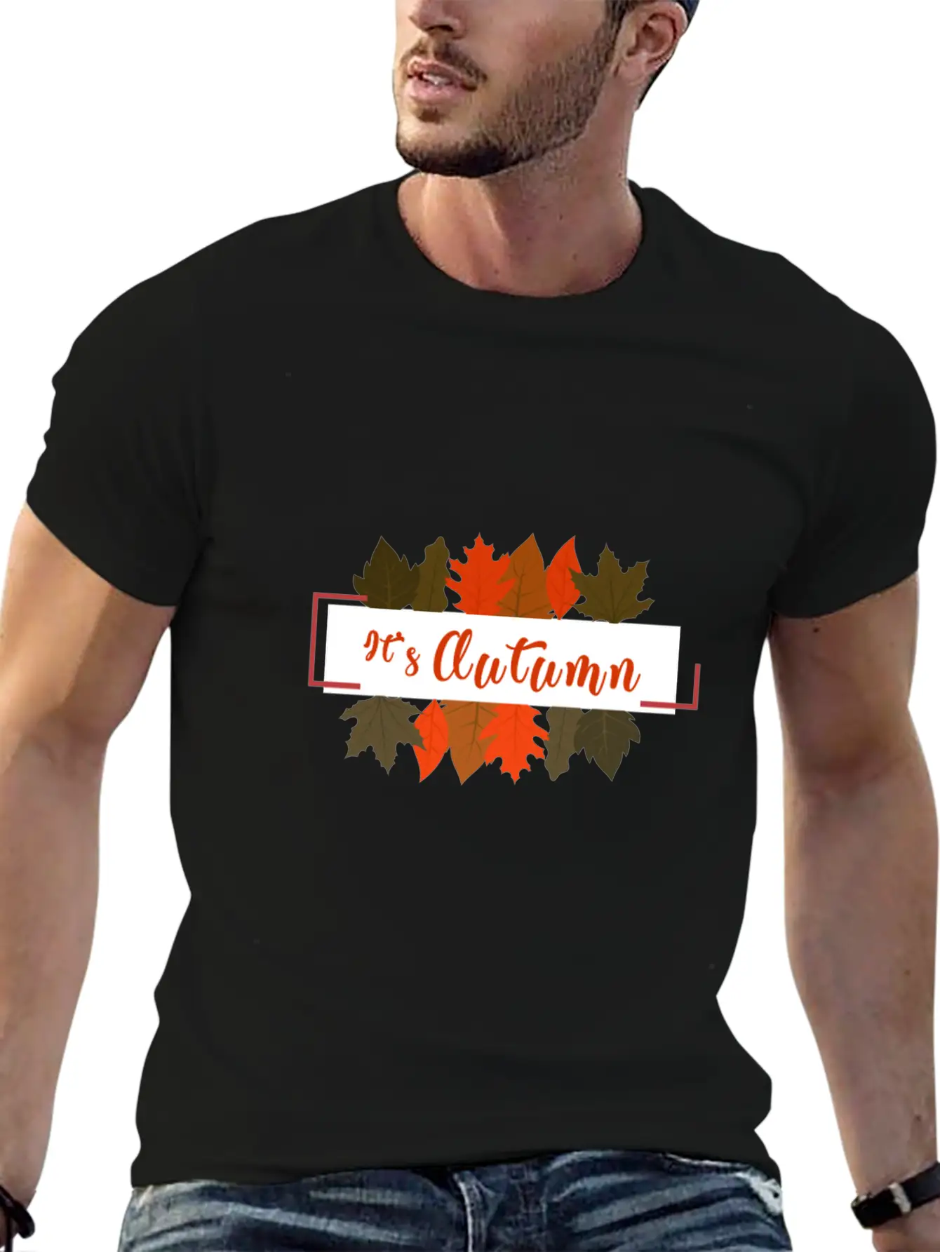 It´s Autumn Unisex Casual T-Shirt – Clean Design For Daily Comfort