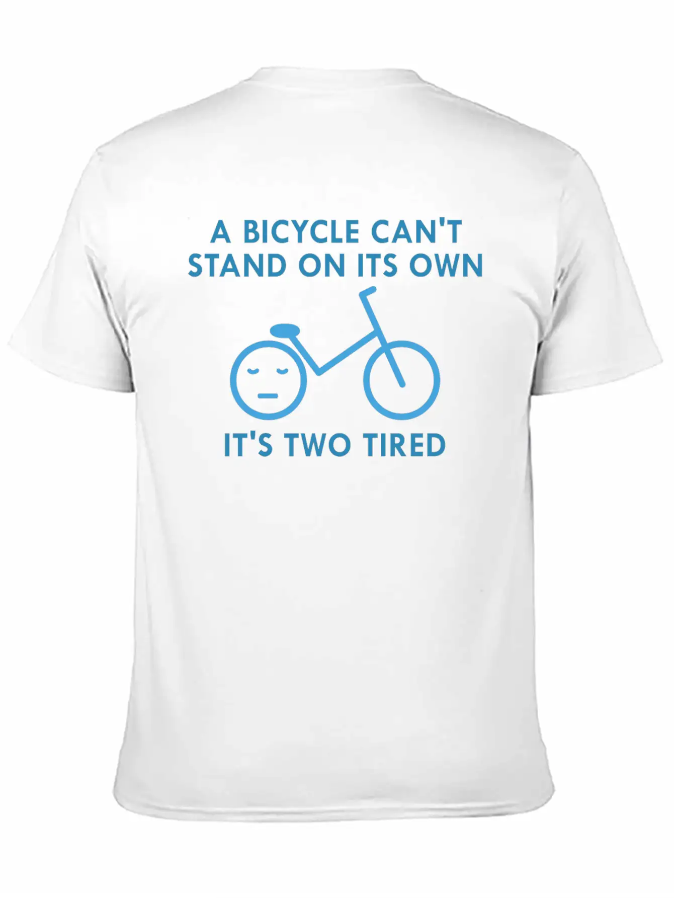 It's Two Tired Unisex Casual T-Shirt – Clean Design For Daily Comfort