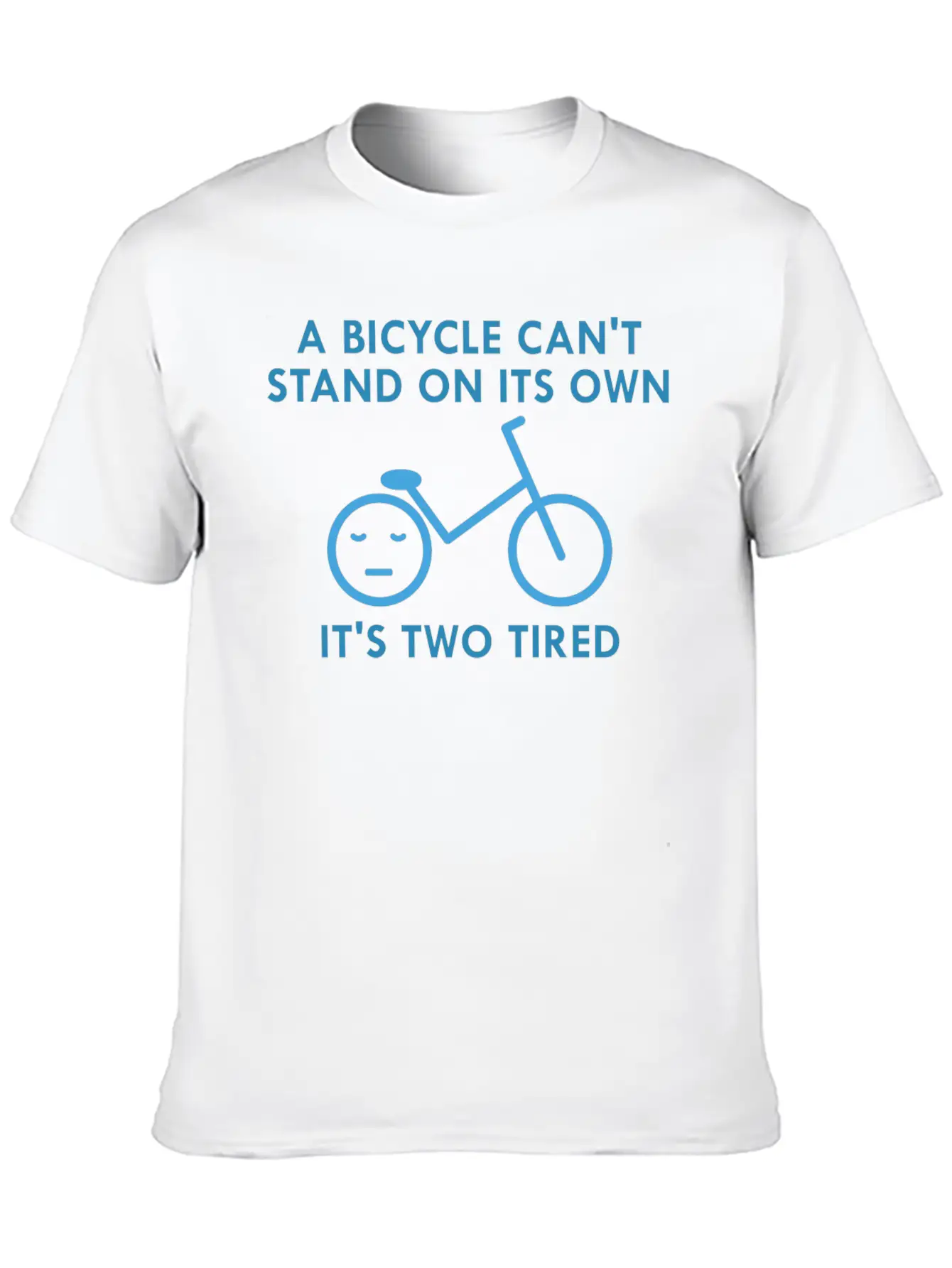 It's Two Tired Unisex Casual T-Shirt – Clean Design For Daily Comfort