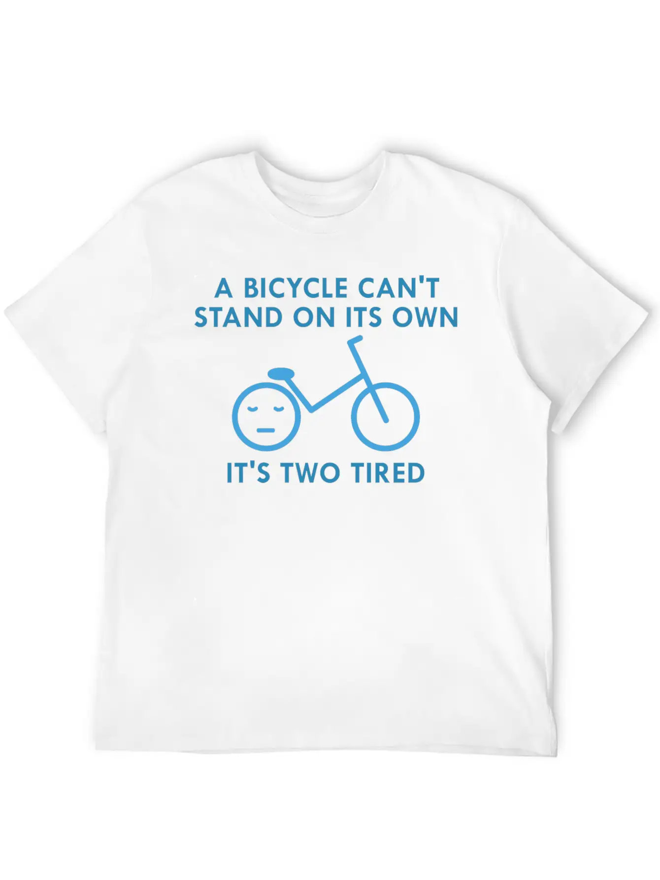 It's Two Tired Unisex Casual T-Shirt – Clean Design For Daily Comfort