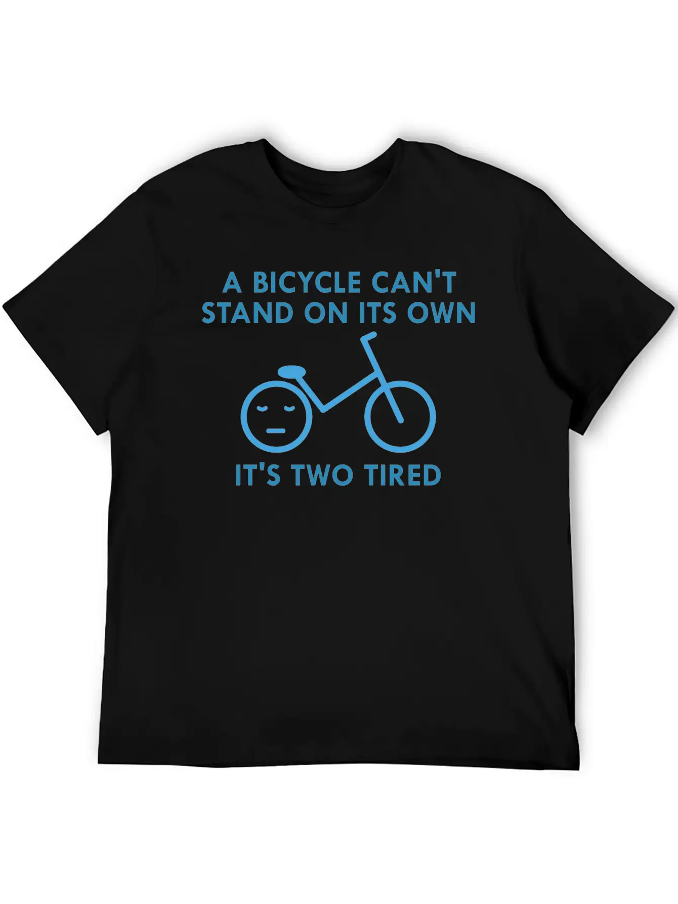 It's Two Tired Unisex Casual T-Shirt – Clean Design For Daily Comfort