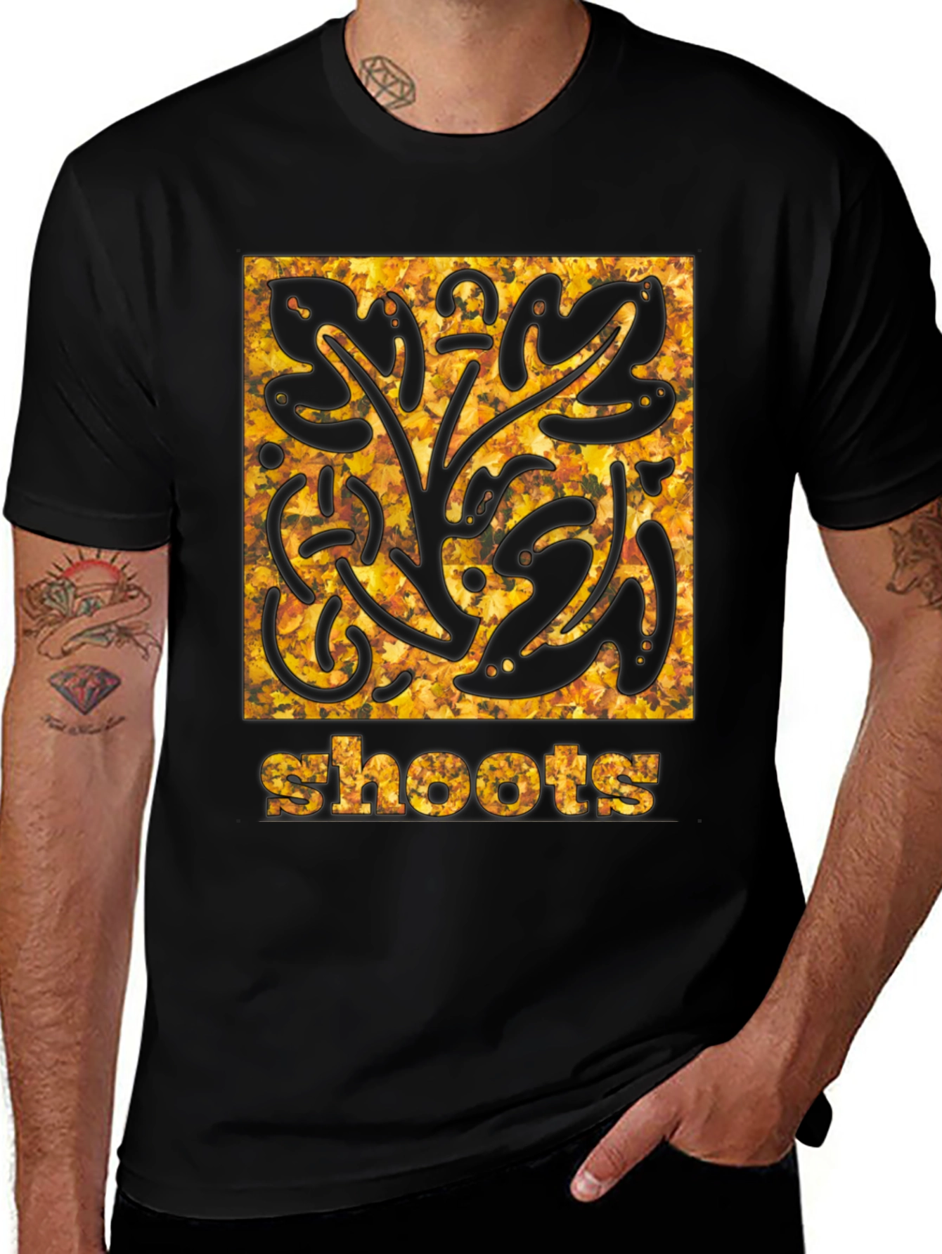 Abstract Graphic Print T-Shirt - Modern Streetwear