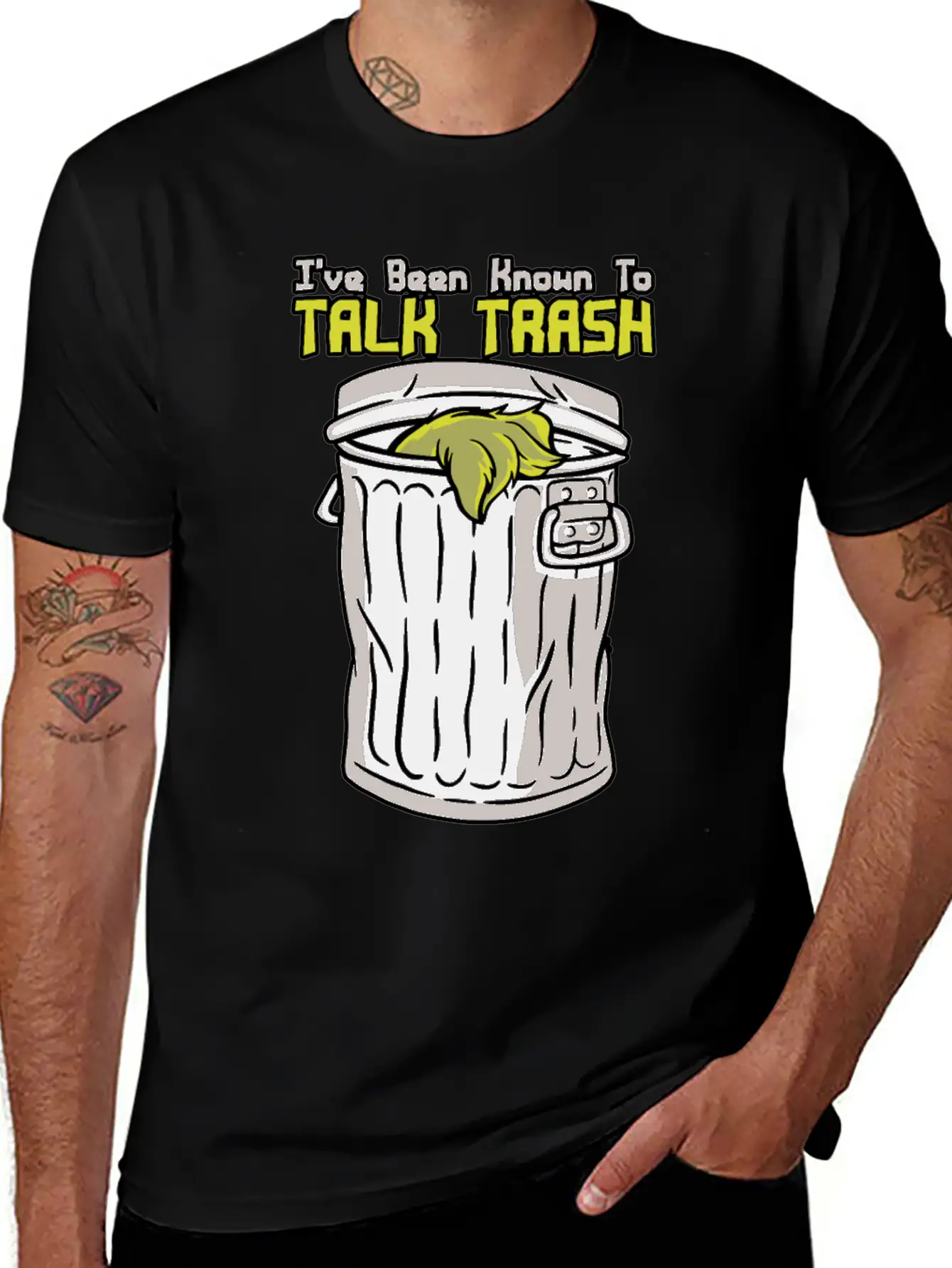 I've Been Known To Talk Trash Garbage Truck Unisex Short Sleeve Soft Cotton T-Shirt – Casual Everyday Wear