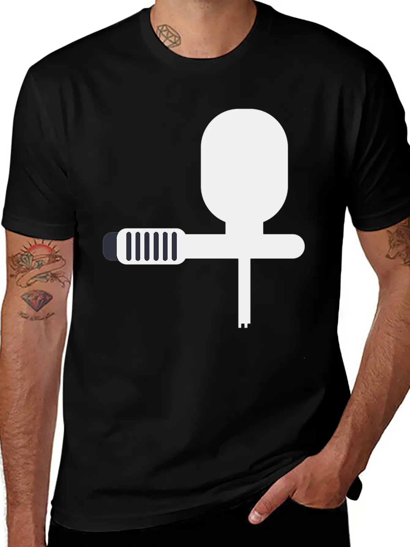 I've Got A Mic Unisex Casual T-Shirt – Clean Design For Daily Comfort