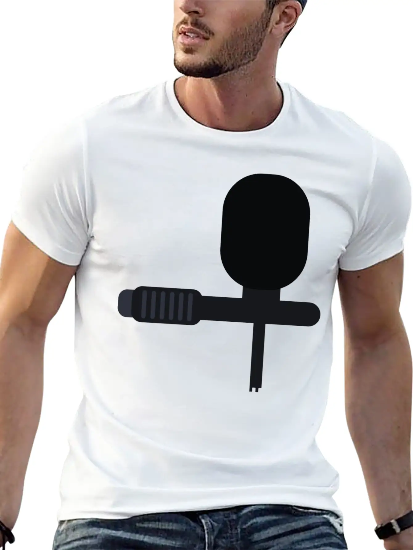 I've Got A Mic Unisex Casual T-Shirt – Clean Design For Daily Comfort