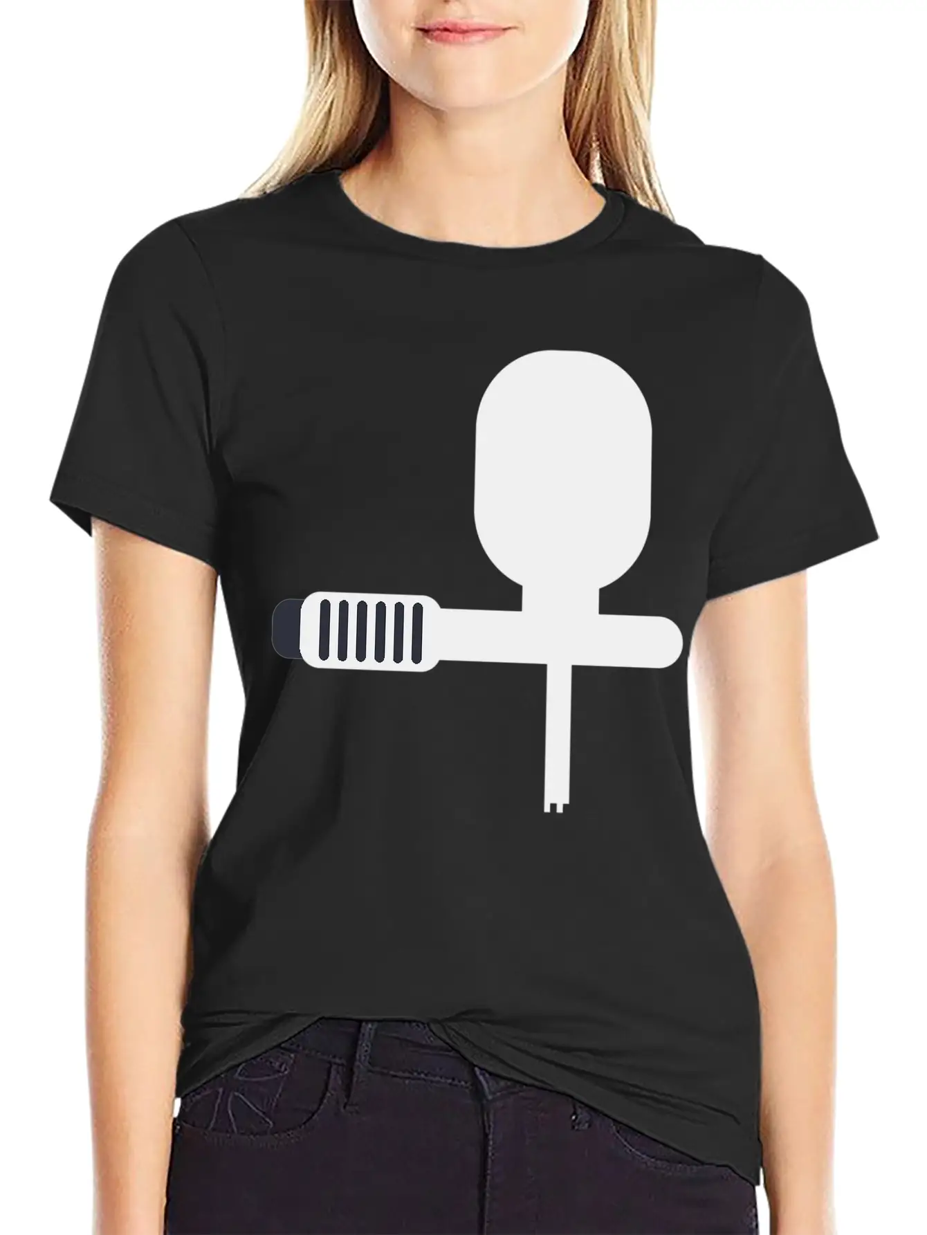I've Got A Mic Unisex Casual T-Shirt – Clean Design For Daily Comfort