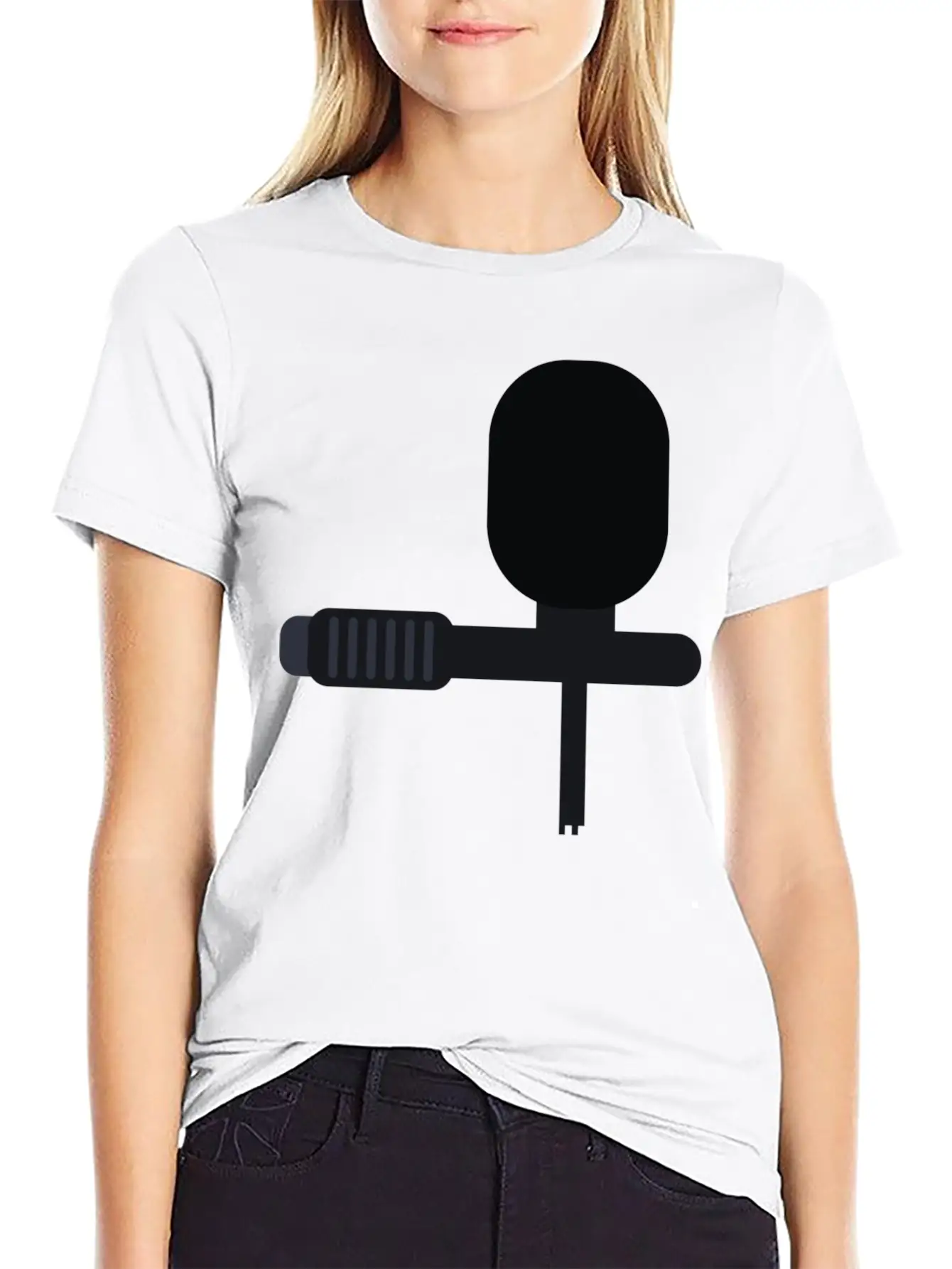 I've Got A Mic Unisex Casual T-Shirt – Clean Design For Daily Comfort
