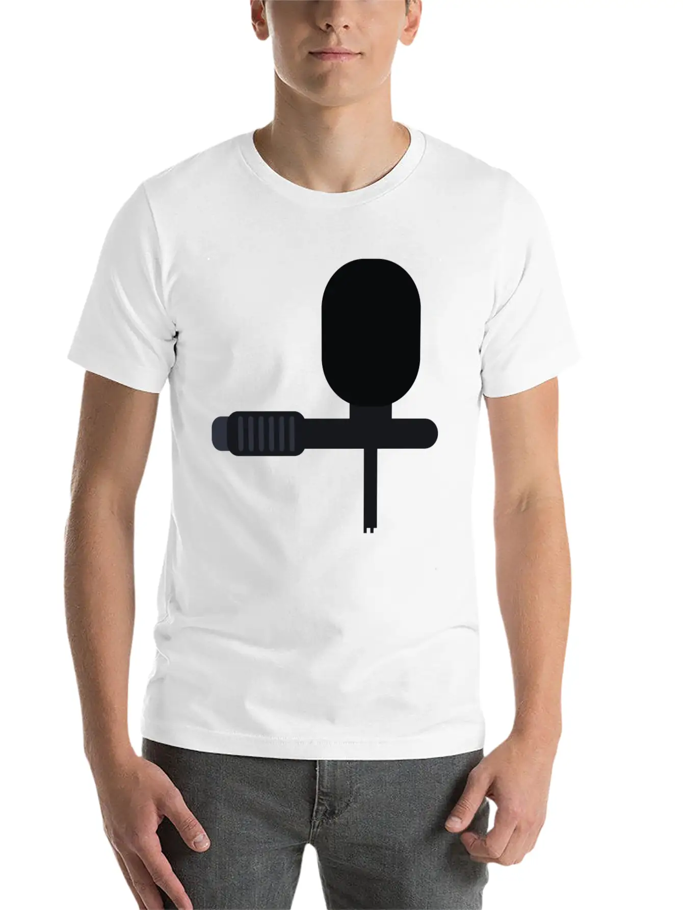 I've Got A Mic Unisex Casual T-Shirt – Clean Design For Daily Comfort