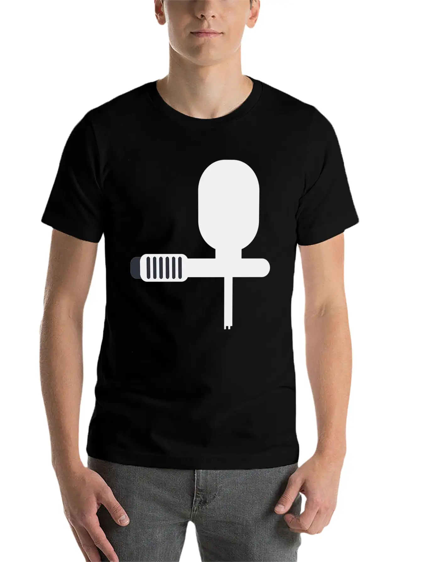 I've Got A Mic Unisex Casual T-Shirt – Clean Design For Daily Comfort