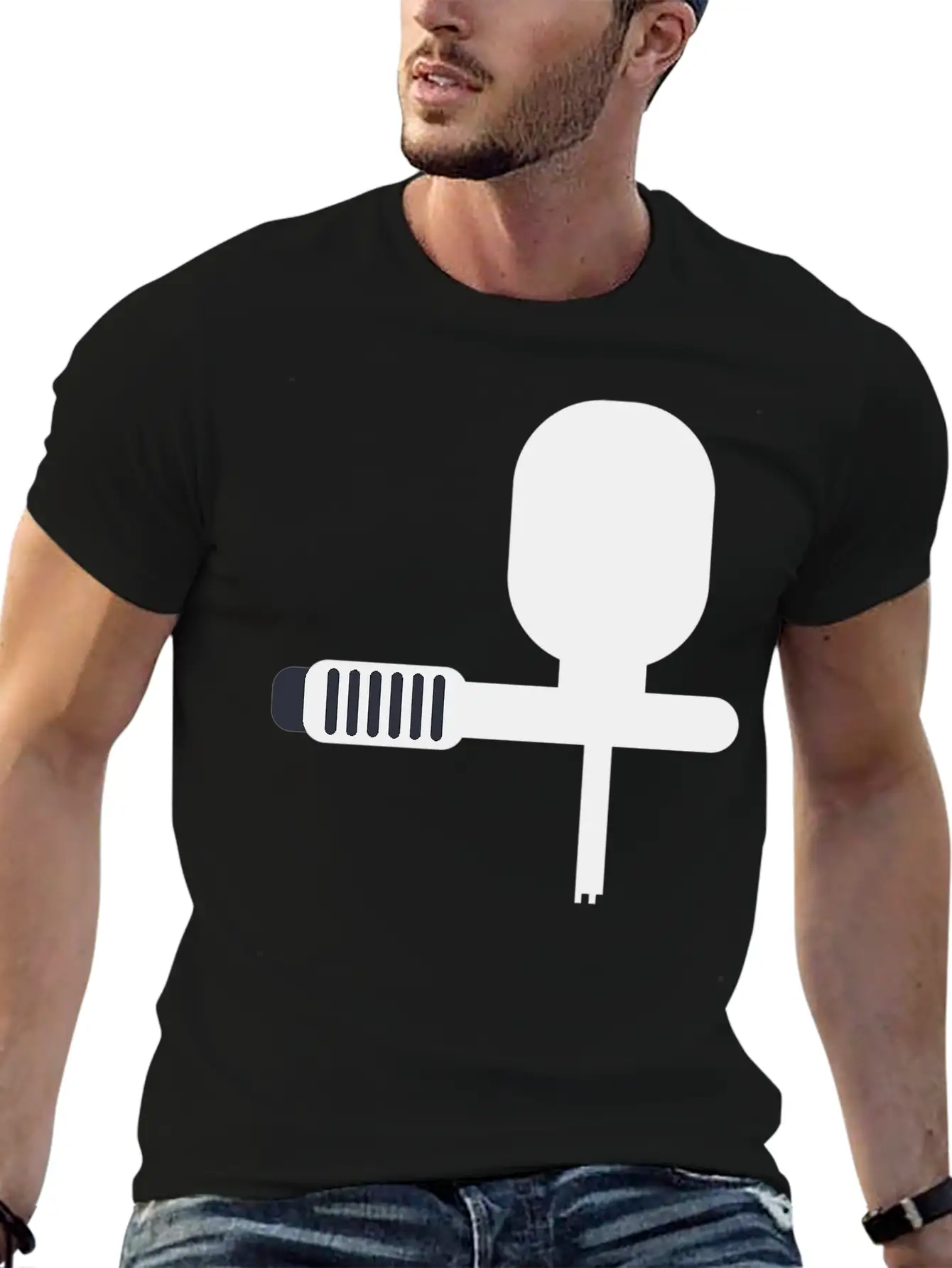 I've Got A Mic Unisex Casual T-Shirt – Clean Design For Daily Comfort