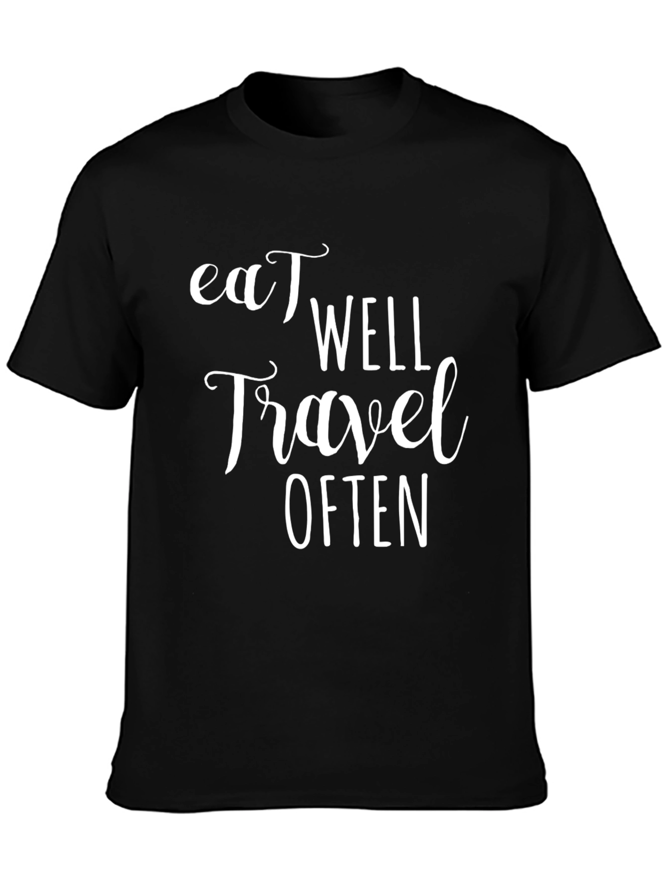 Eat Well Travel Often Graphic Tee