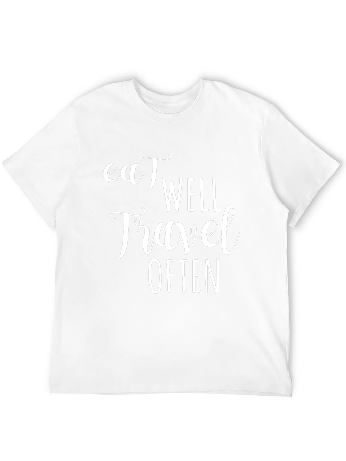 Eat Well Travel Often Graphic Tee