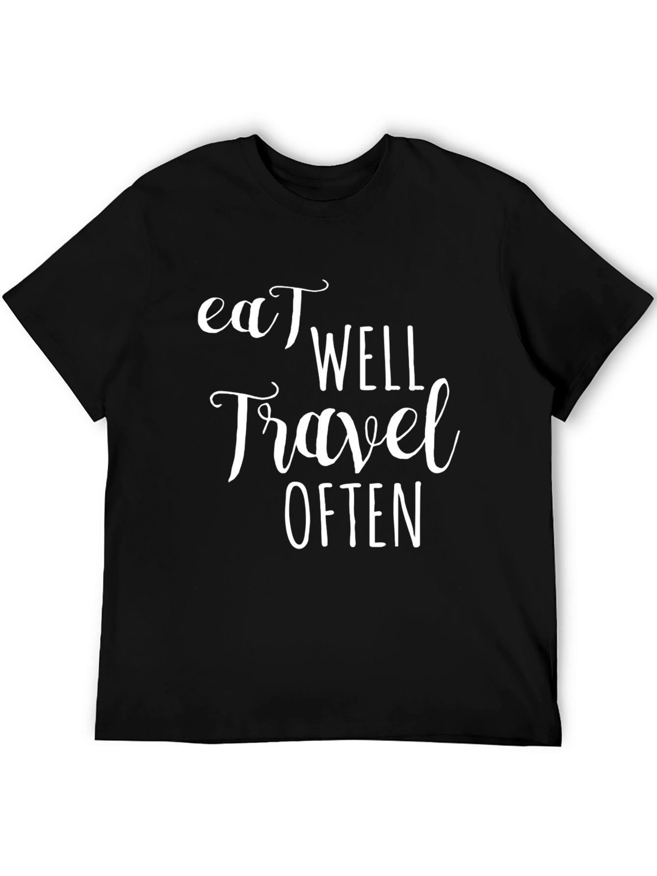 Eat Well Travel Often Graphic Tee
