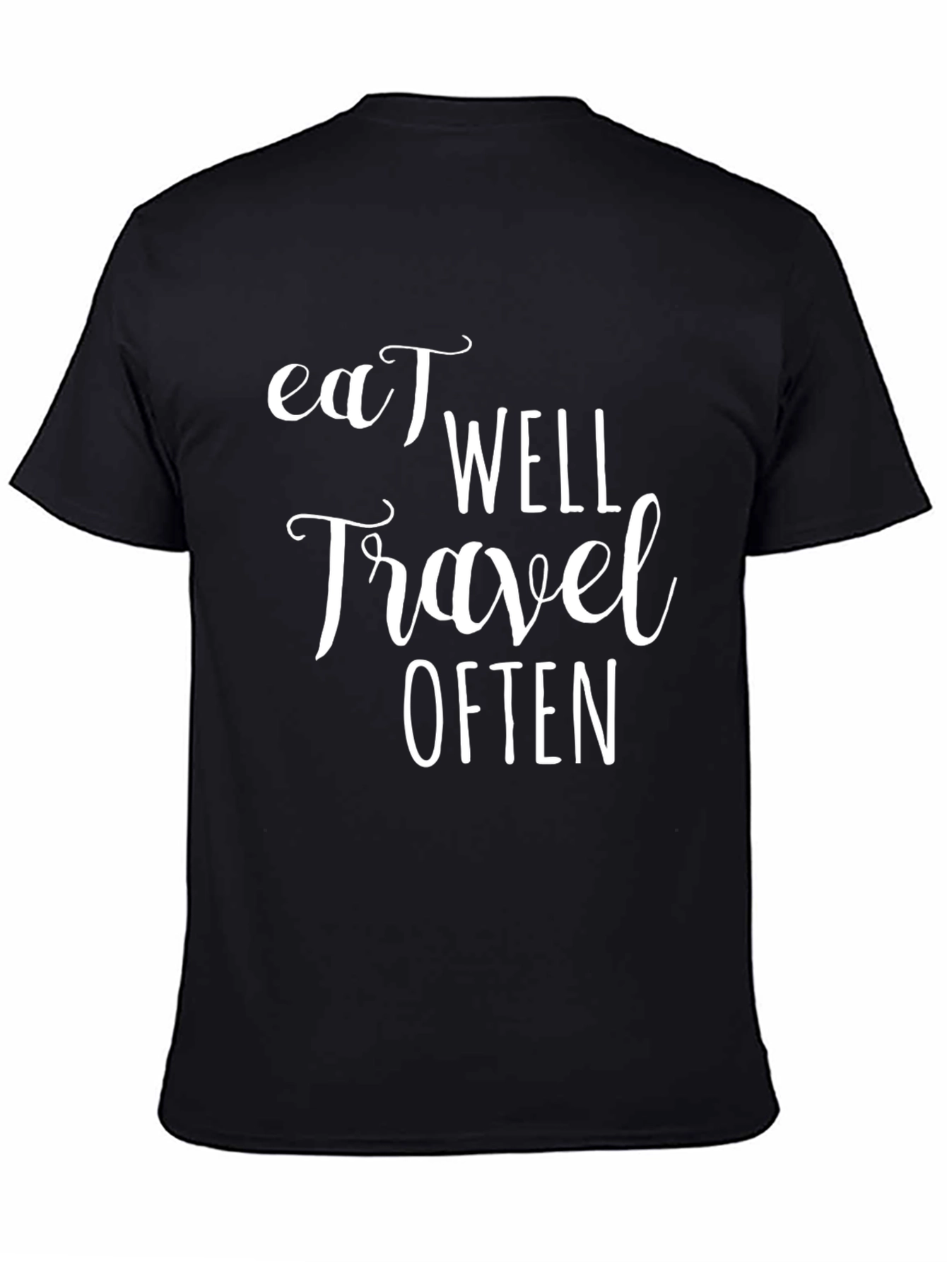 Eat Well Travel Often Graphic Tee