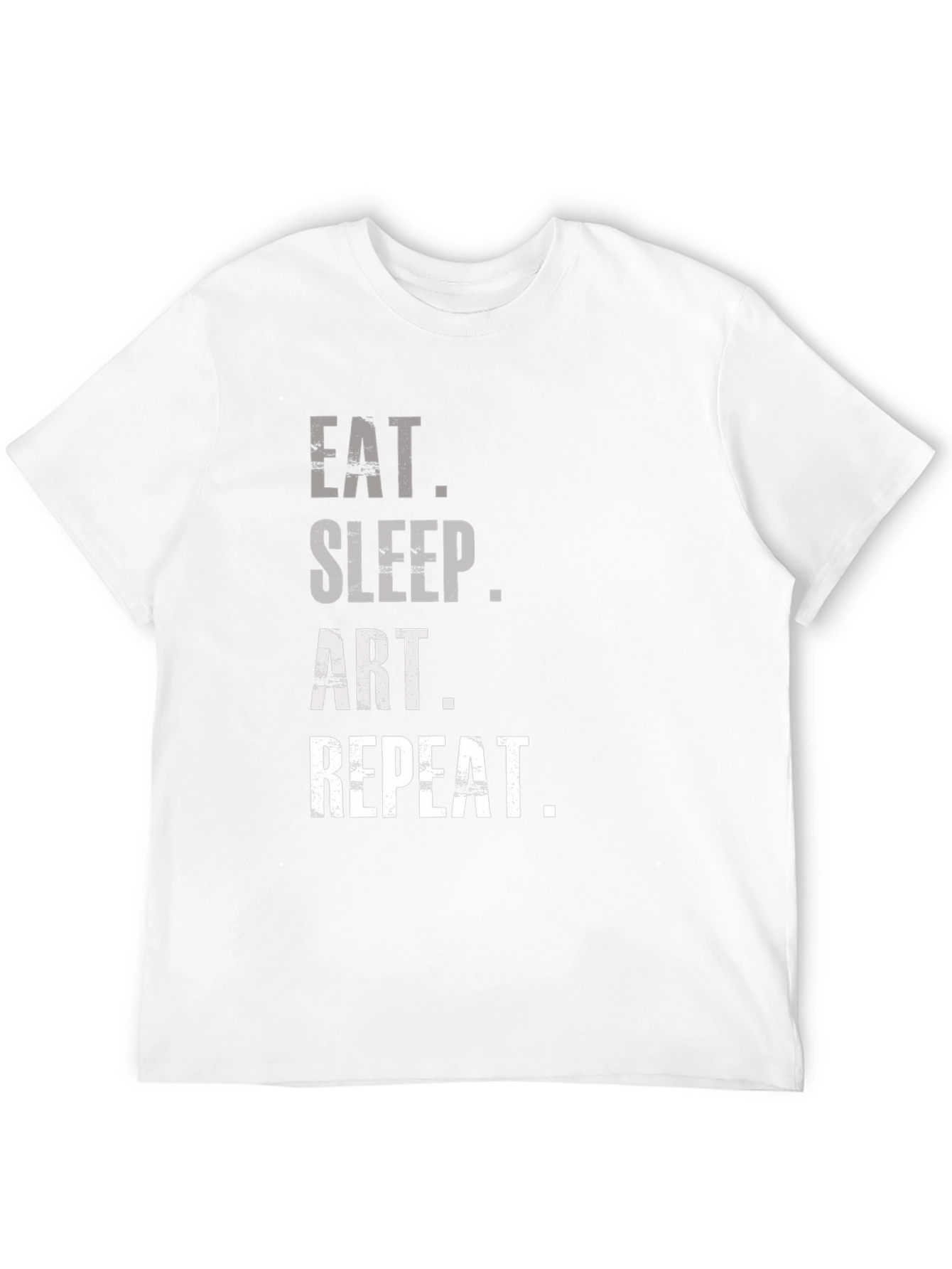 Eat Sleep Art Repeat Graphic Tee