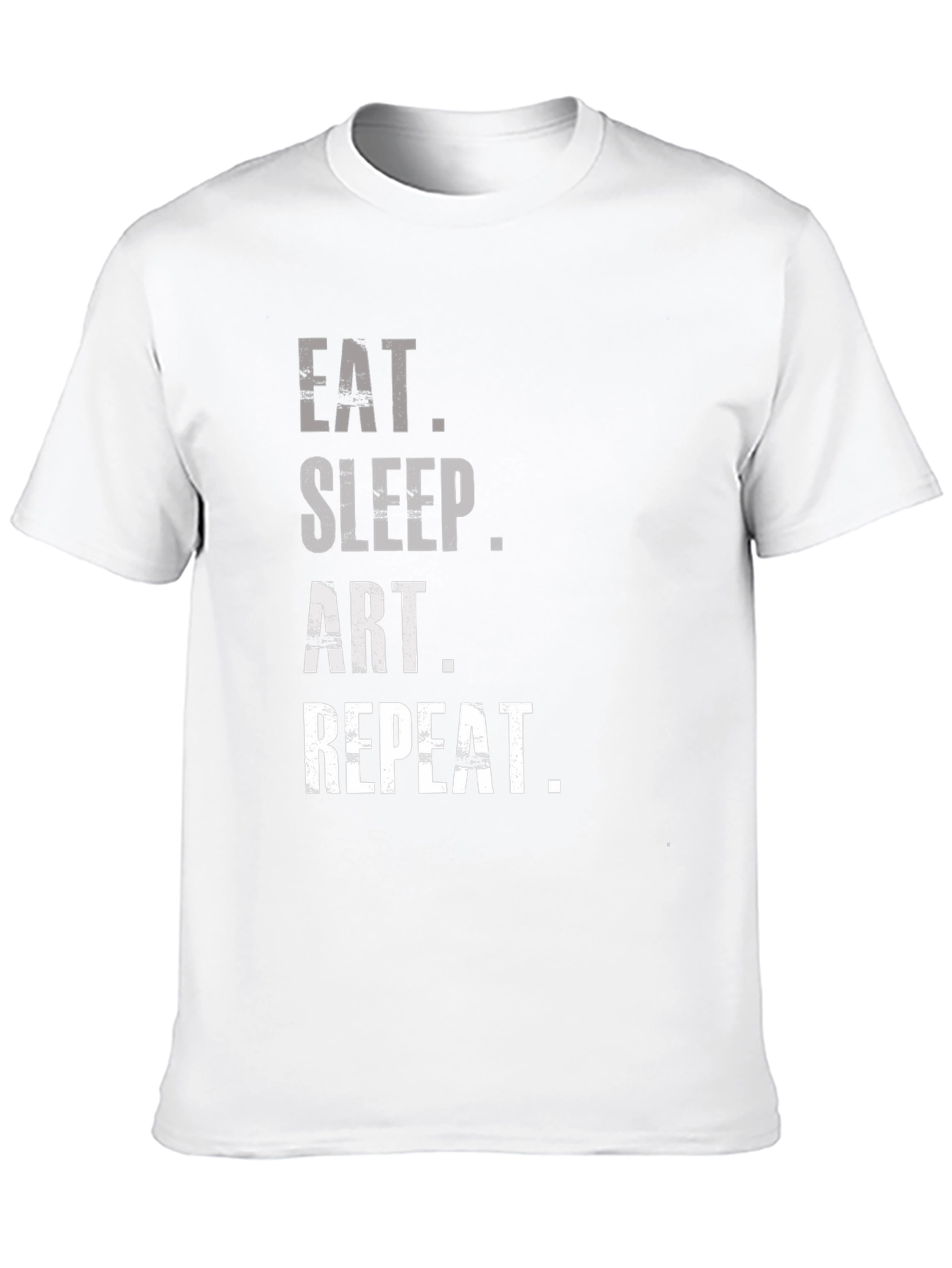 Eat Sleep Art Repeat Graphic Tee