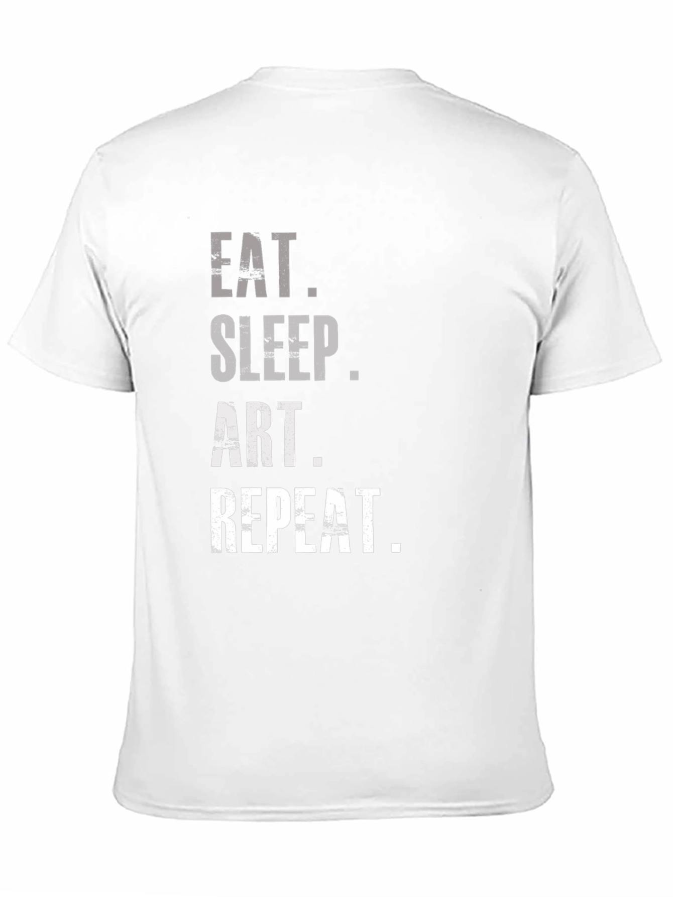 Eat Sleep Art Repeat Graphic Tee