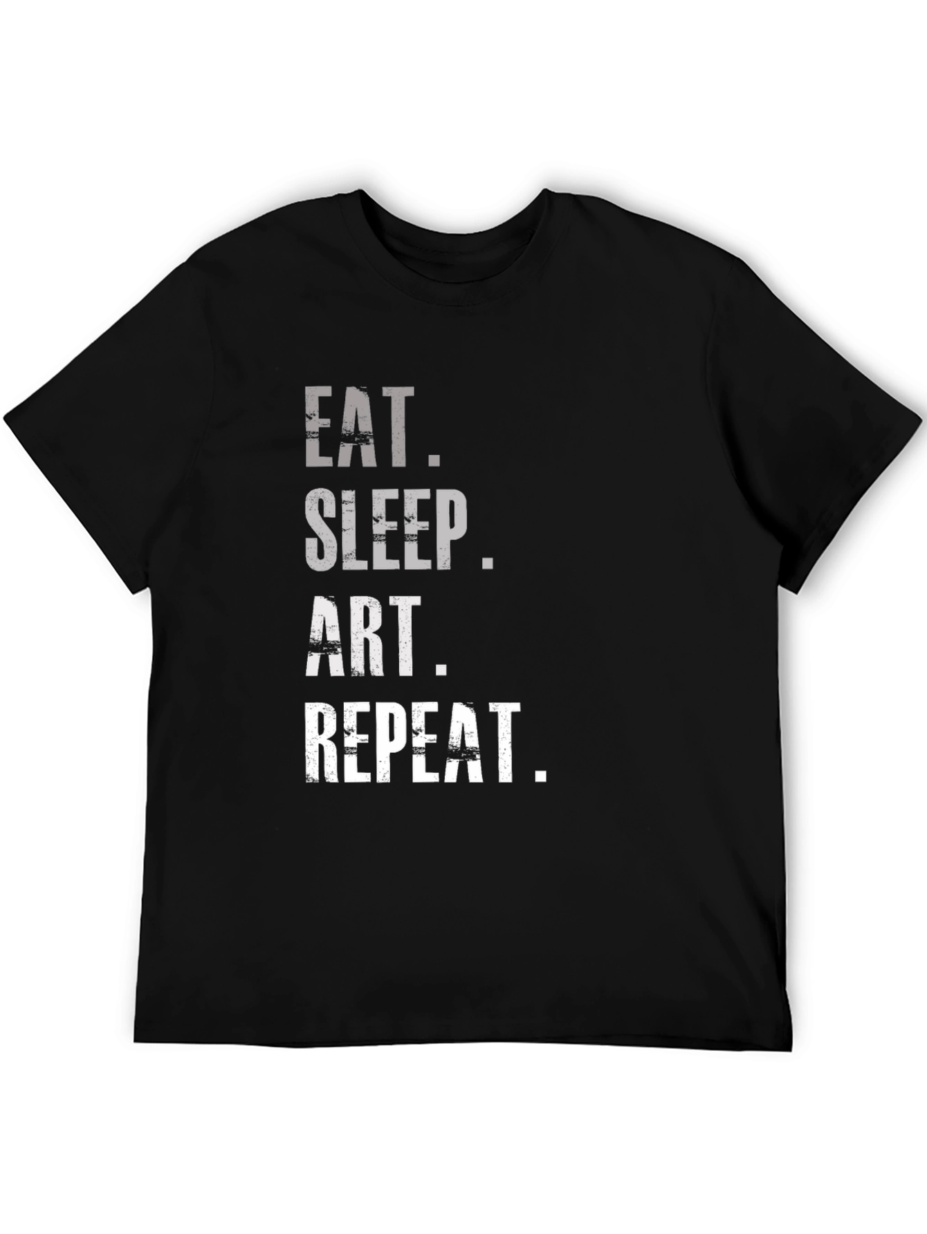 Eat Sleep Art Repeat Graphic Tee