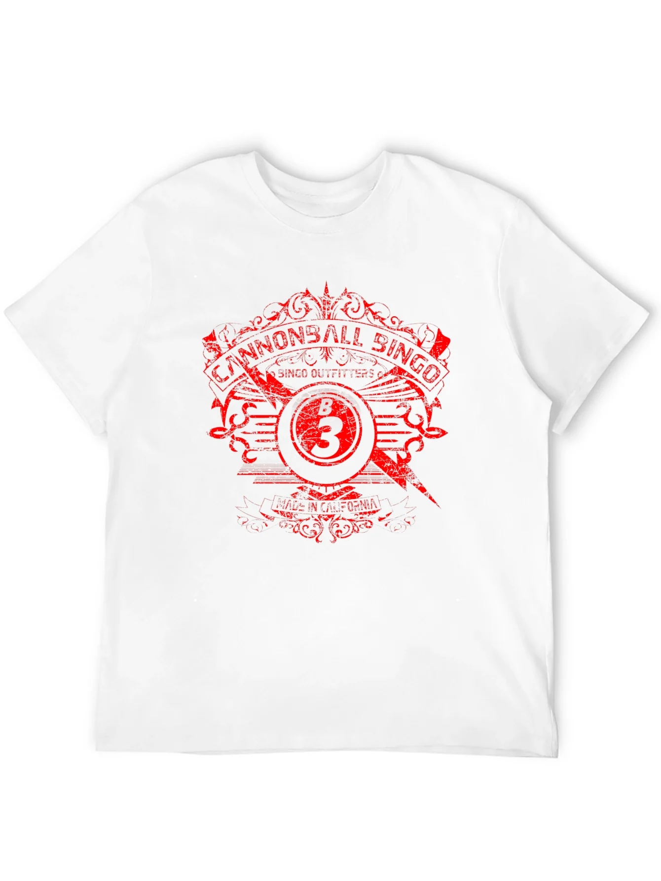 Cannonball Bingo Graphic Tee - Black T-Shirt