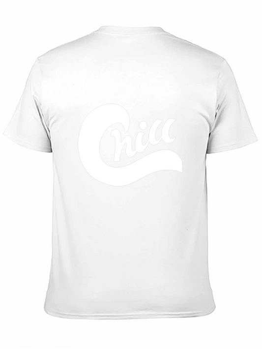 Chill Graphic Tee - Cool & Casual Black T-Shirt