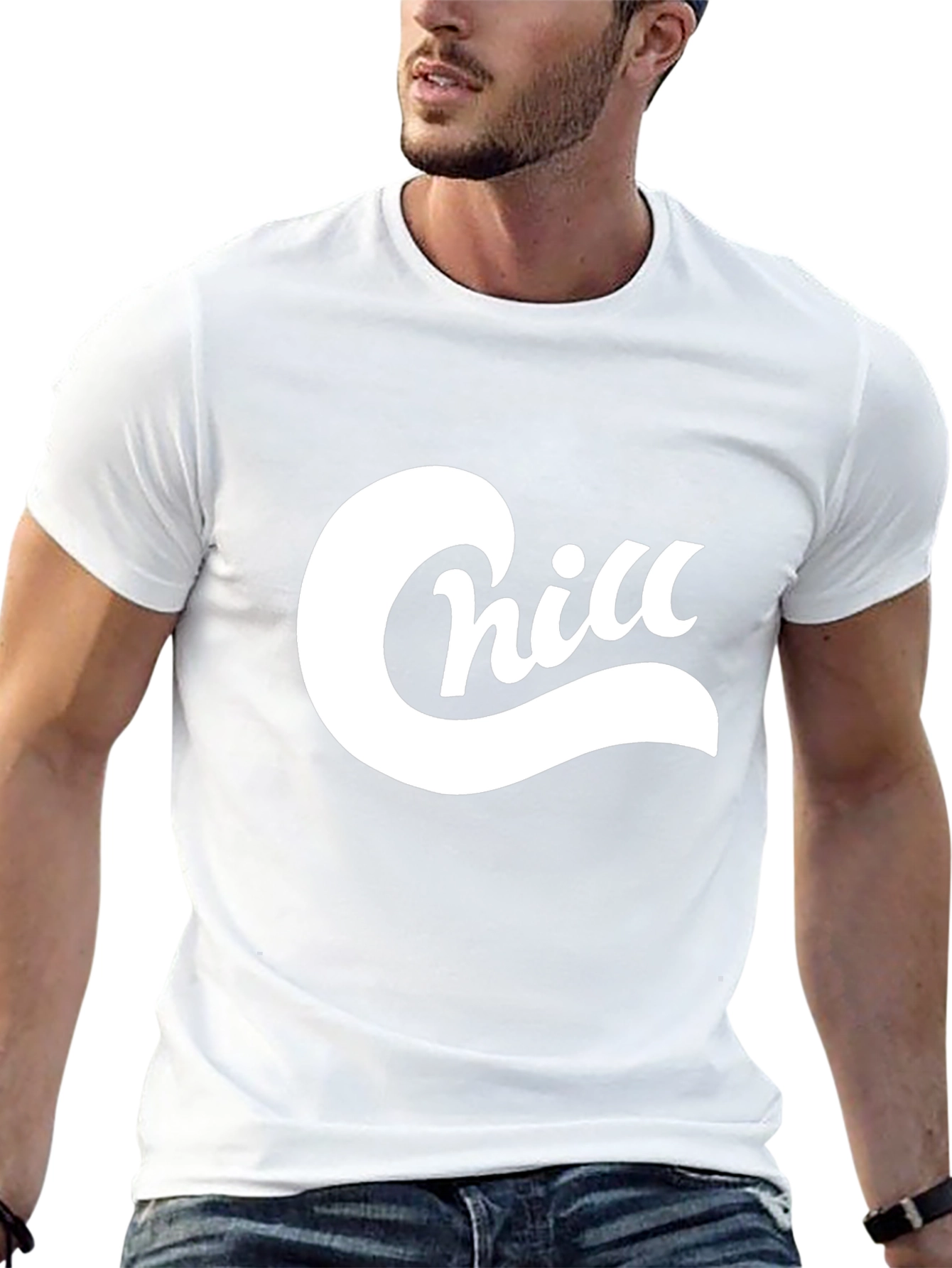 Chill Graphic Tee - Cool & Casual Black T-Shirt