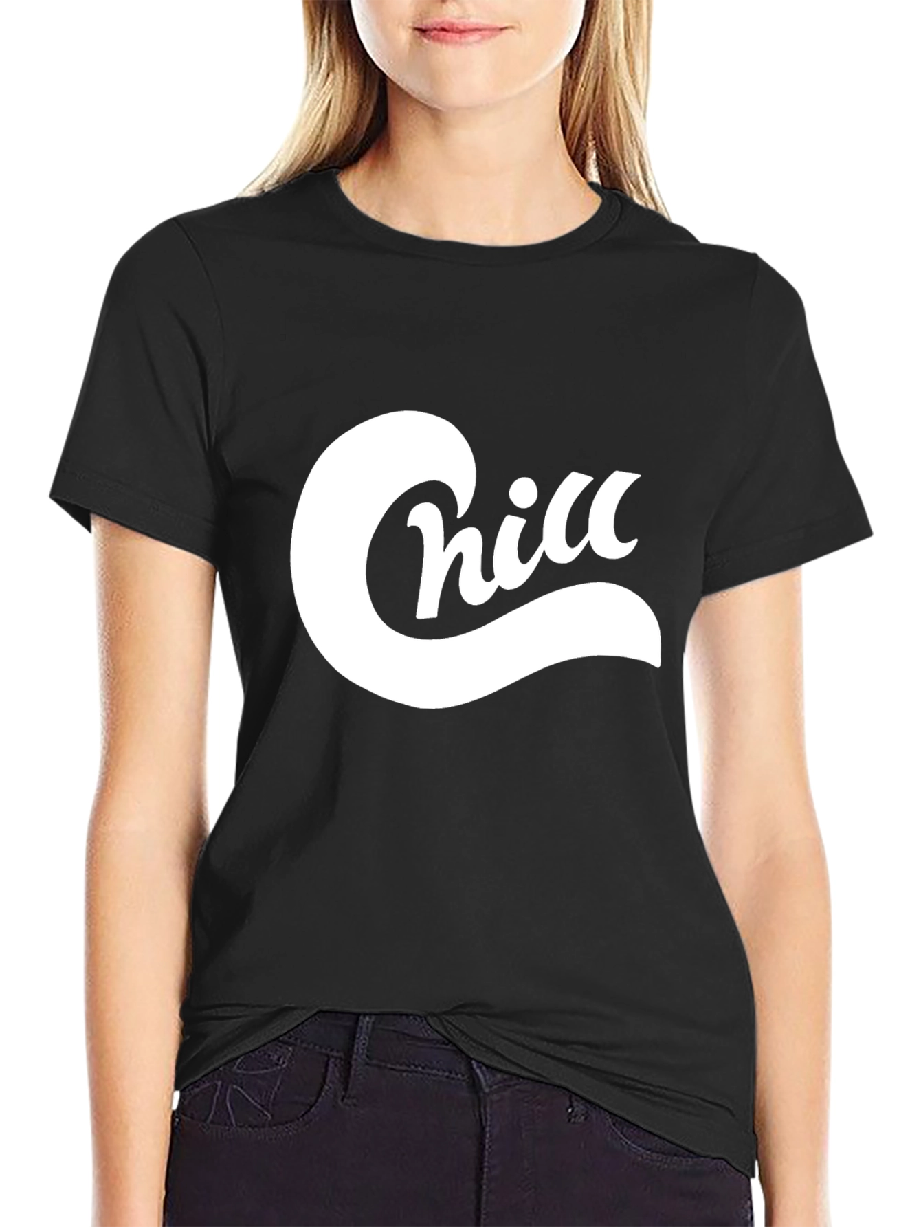 Chill Graphic Tee - Cool & Casual Black T-Shirt