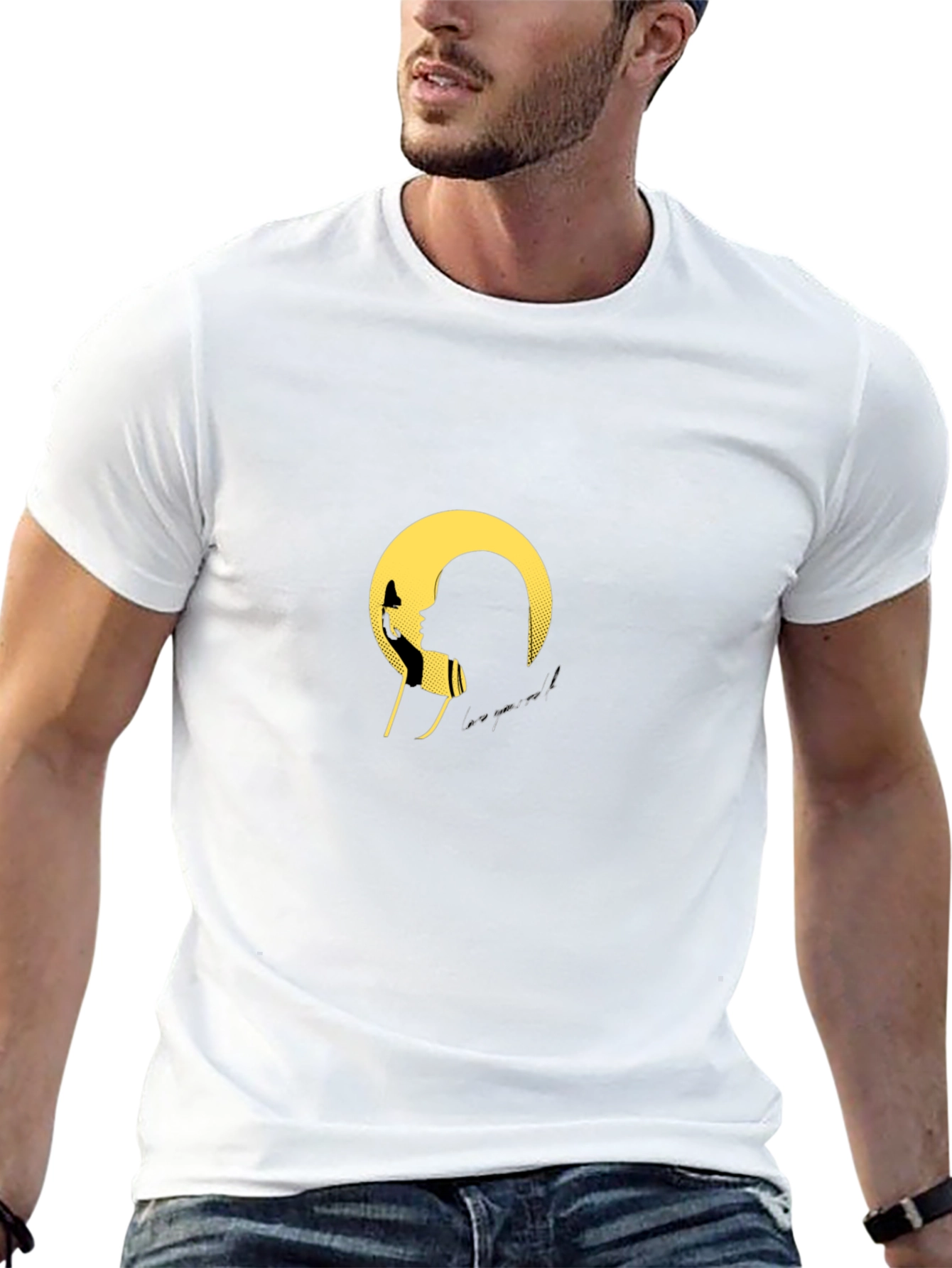Graphic Tee - Silhouette & Positive Affirmation