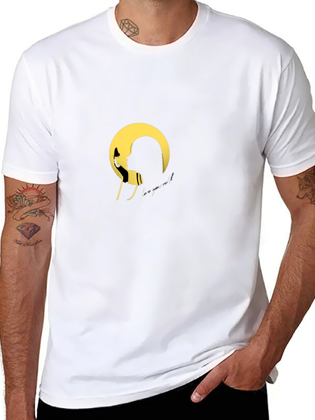 Graphic Tee - Silhouette & Positive Affirmation