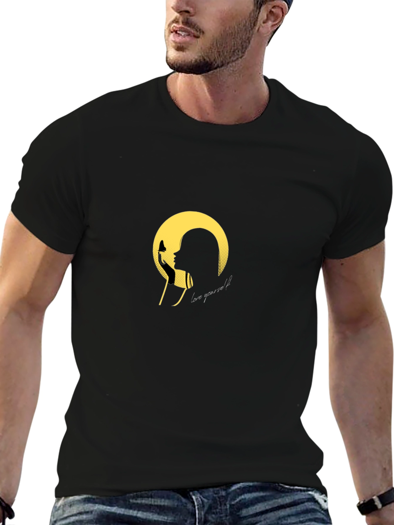 Graphic Tee - Silhouette & Positive Affirmation