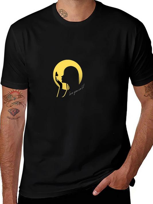 Graphic Tee - Silhouette & Positive Affirmation
