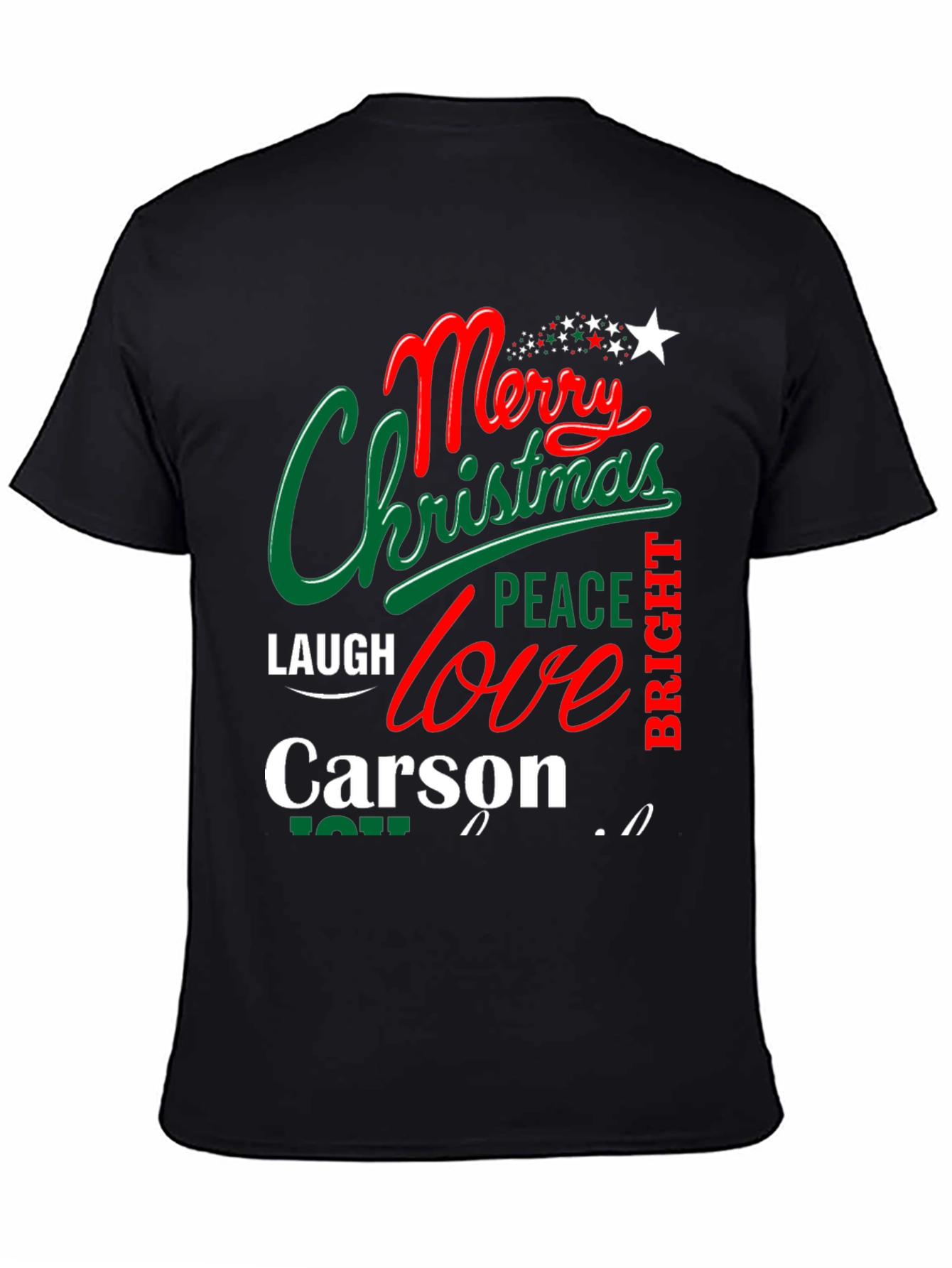 Merry Christmas Carson Holiday T-Shirt
