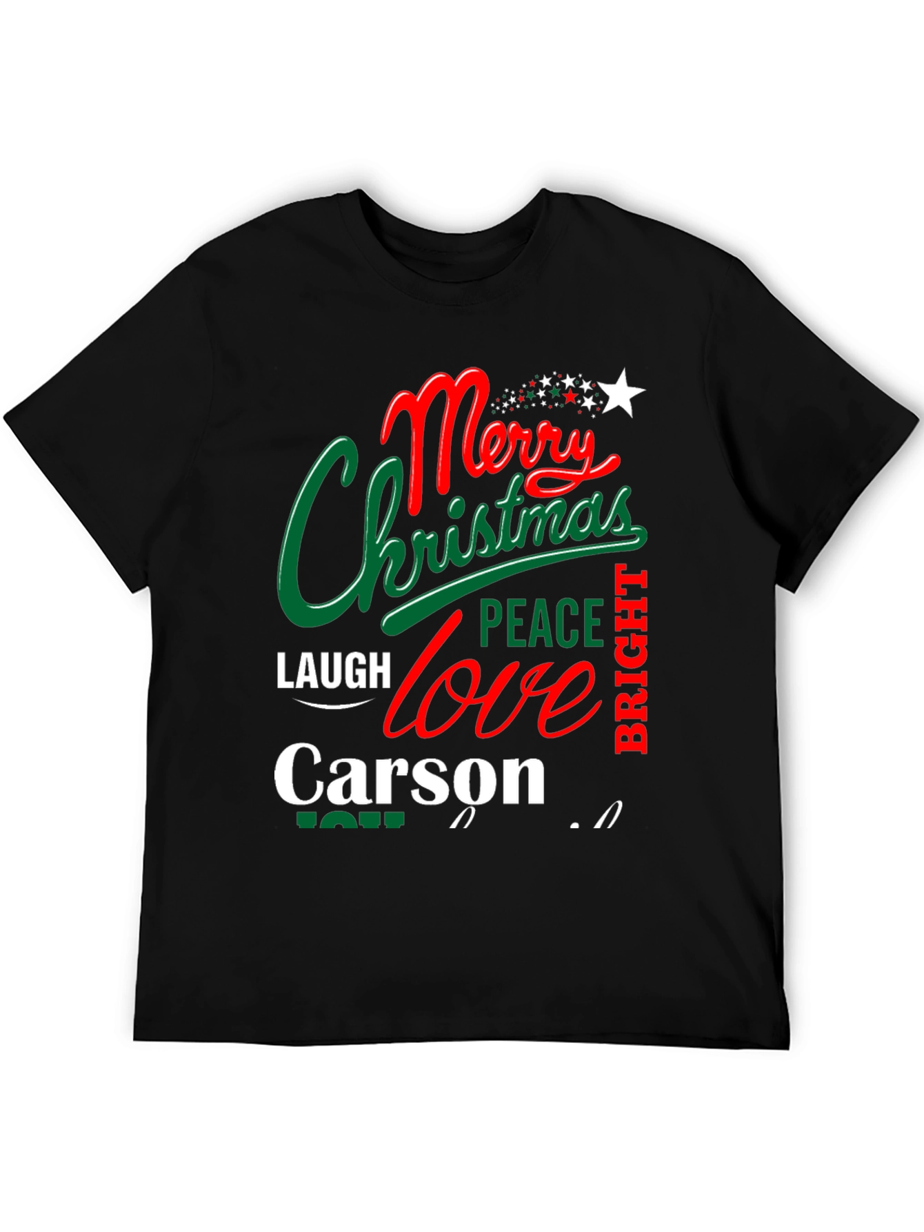 Merry Christmas Carson Holiday T-Shirt